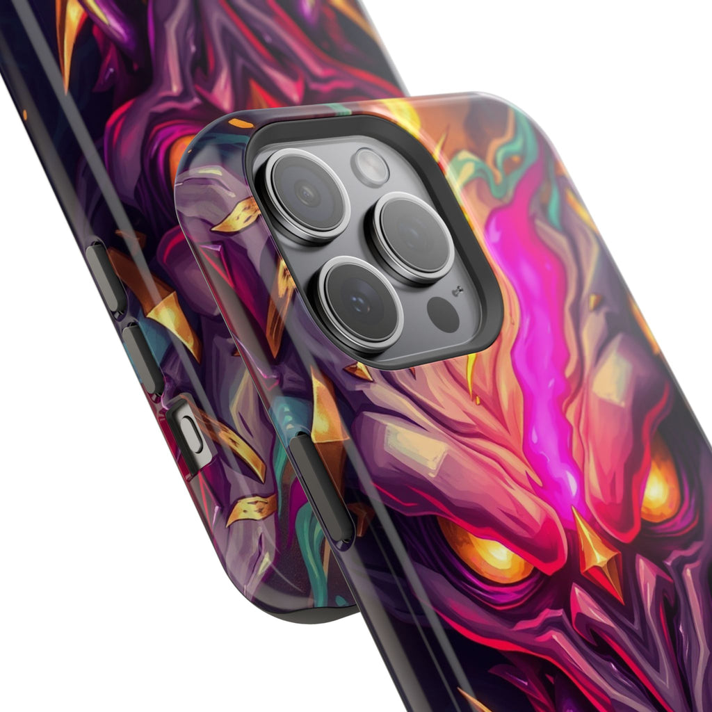 iPhone Chaos Goblin Energy Gold Foil Luxury Slim Everyday Designer Case · iPhone