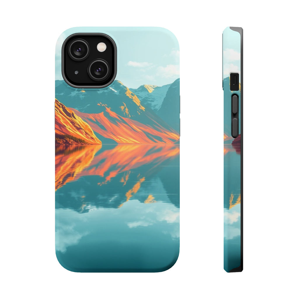 iPhone Fjord Reflection Gold Foil Luxury Slim Everyday iPhone Designer · iPhone