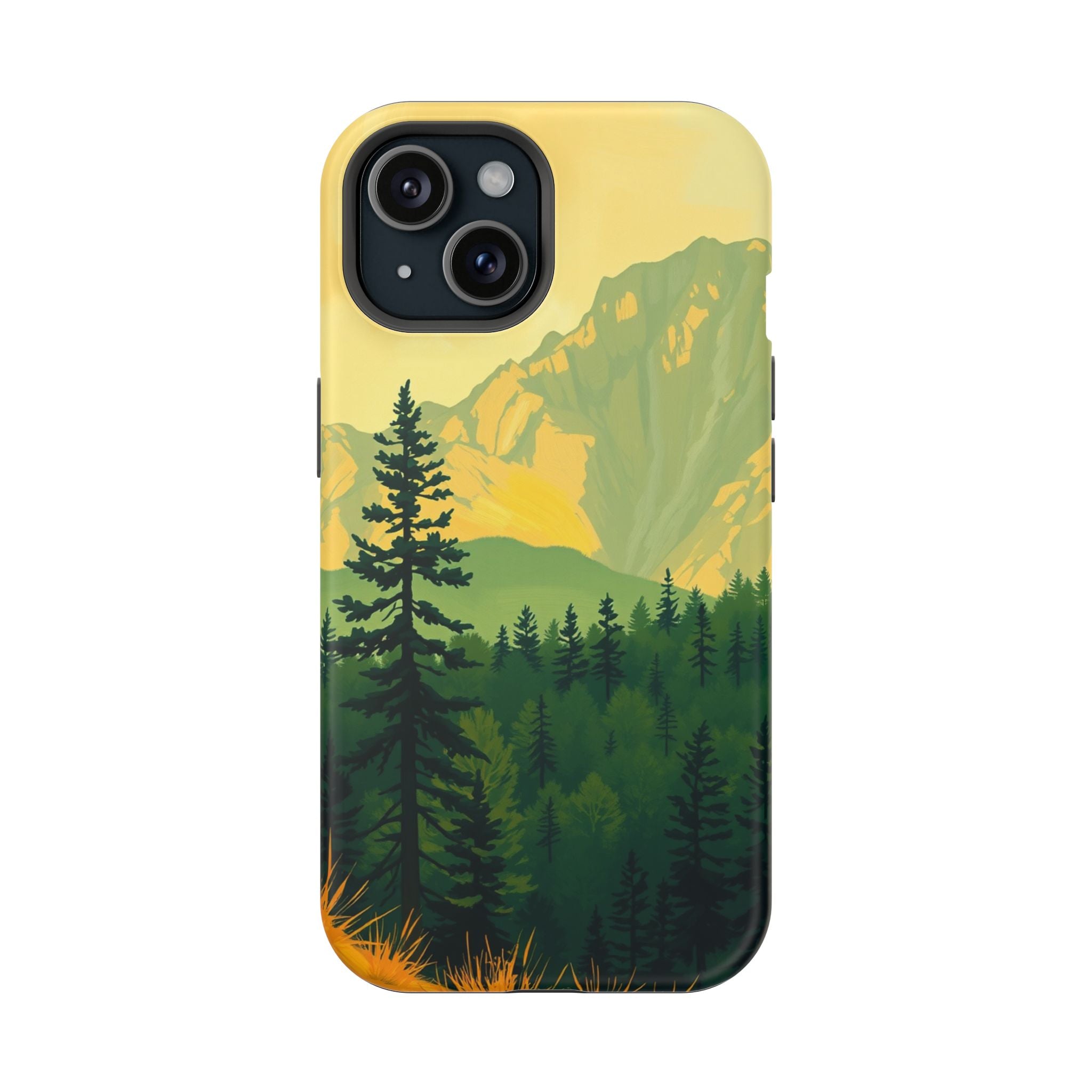 iPhone Pine Ridge Oil Painting Impressionist Slim iPhone Everyday · iPhone Case