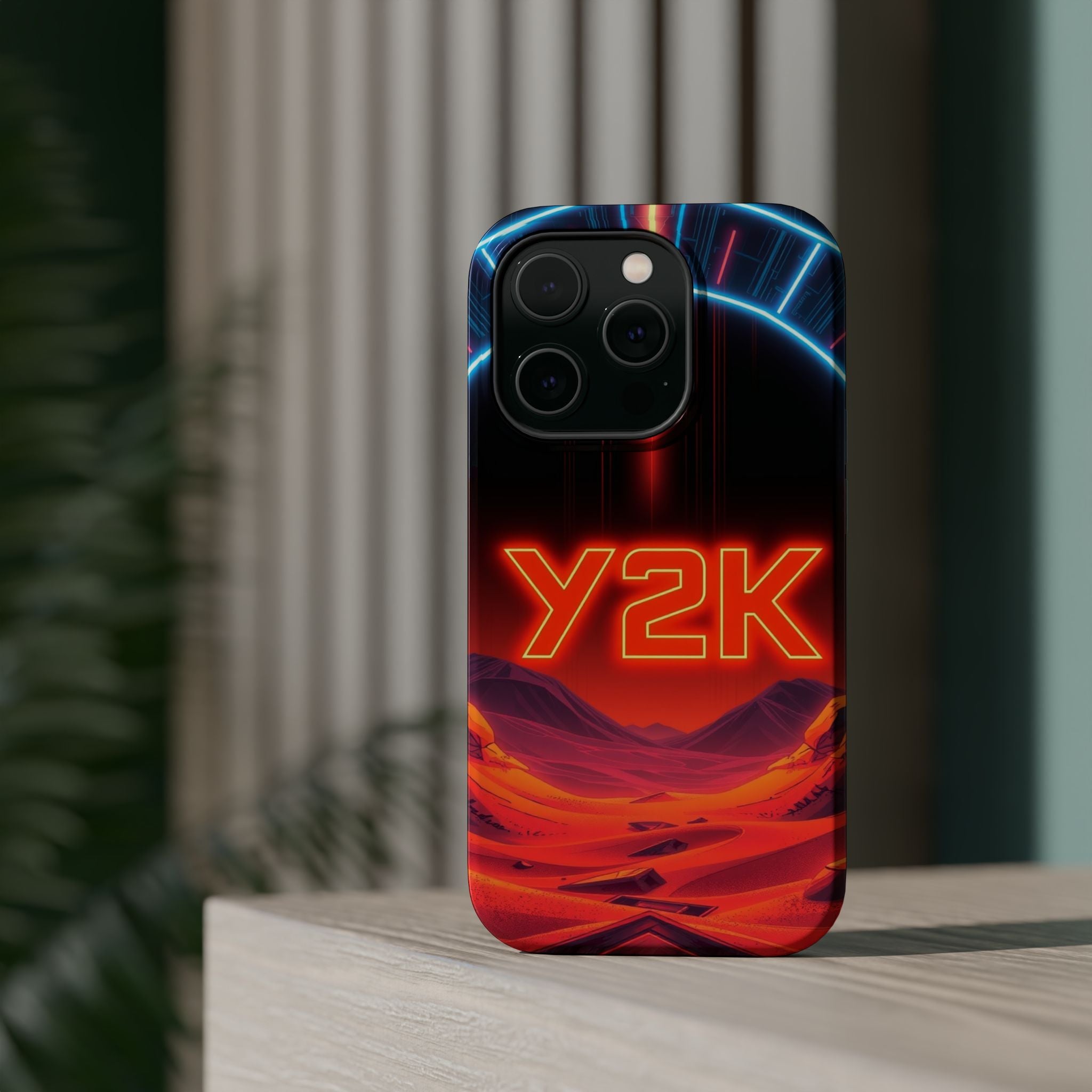 iPhone Y2K Holographic Enchanted Art Slim Everyday Designer Case · iPhone Case