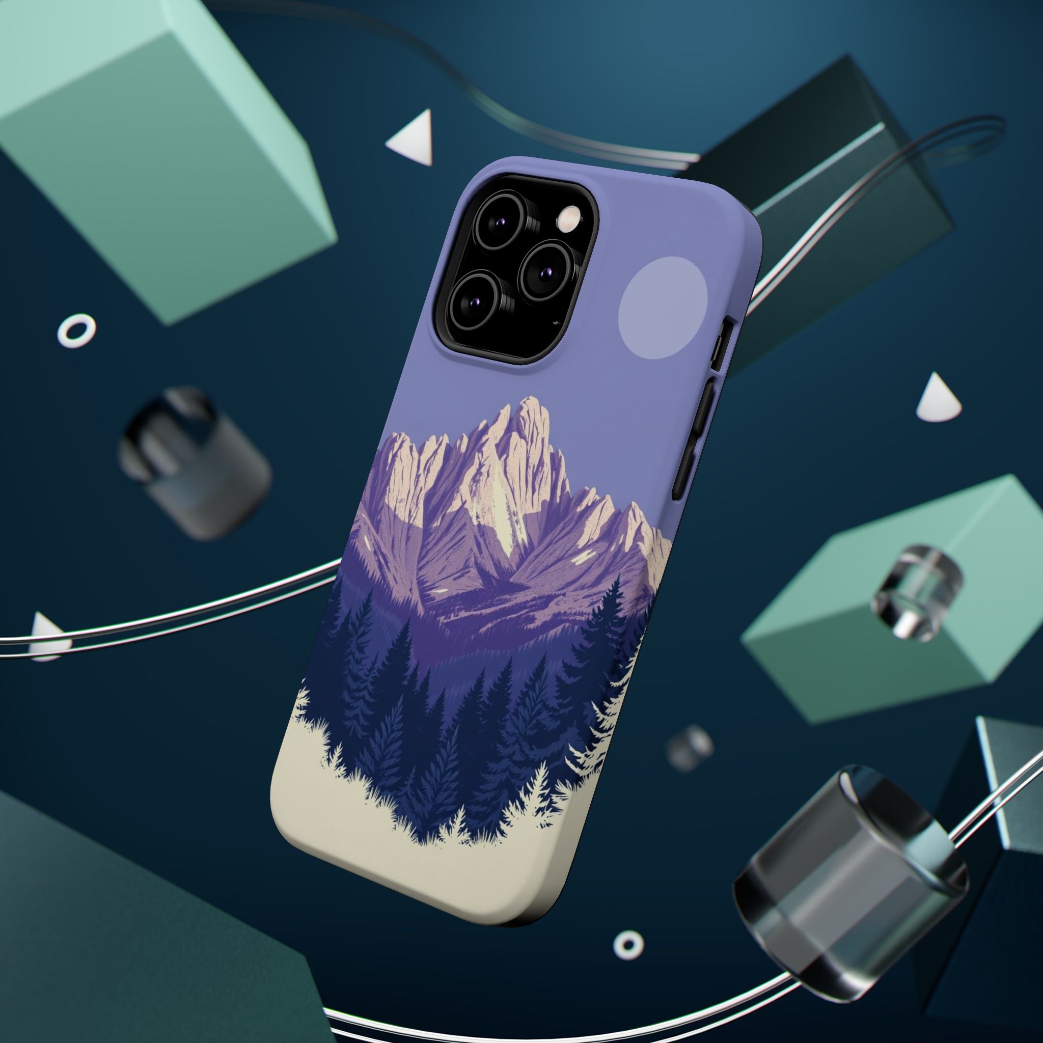 iPhone Pine Ridge Serene Design Slim Everyday Designer Case · iPhone Case