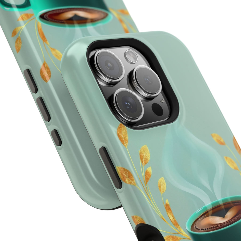 iPhone Radiant Emotional Support Coffee Design Soft Finish Everyday Case · iPhon