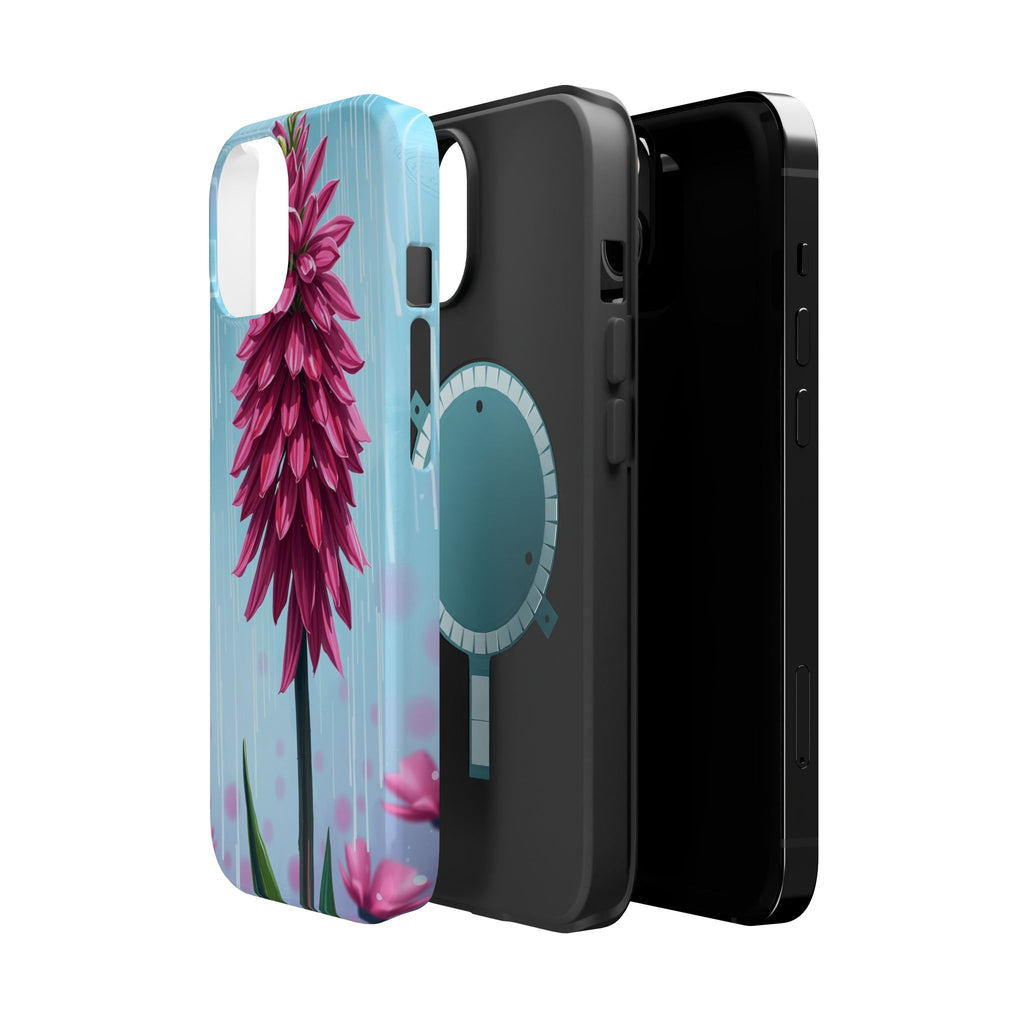 iPhone Cyan And Magenta Spring Shower Bloom Slim iPhone Everyday · iPhone Case