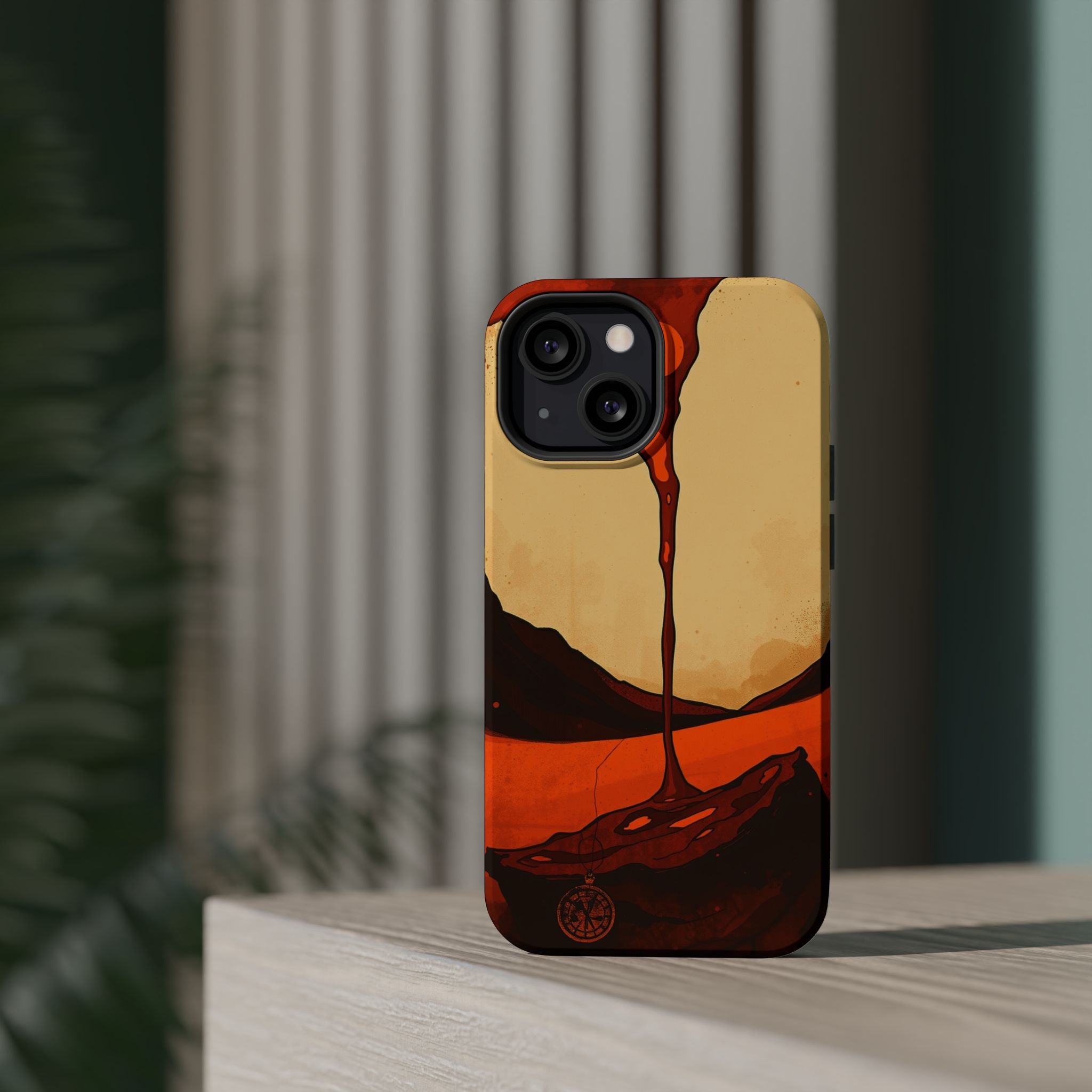 iPhone Ink Bleed Cinematic Art Slim Everyday Designer Case · iPhone Case