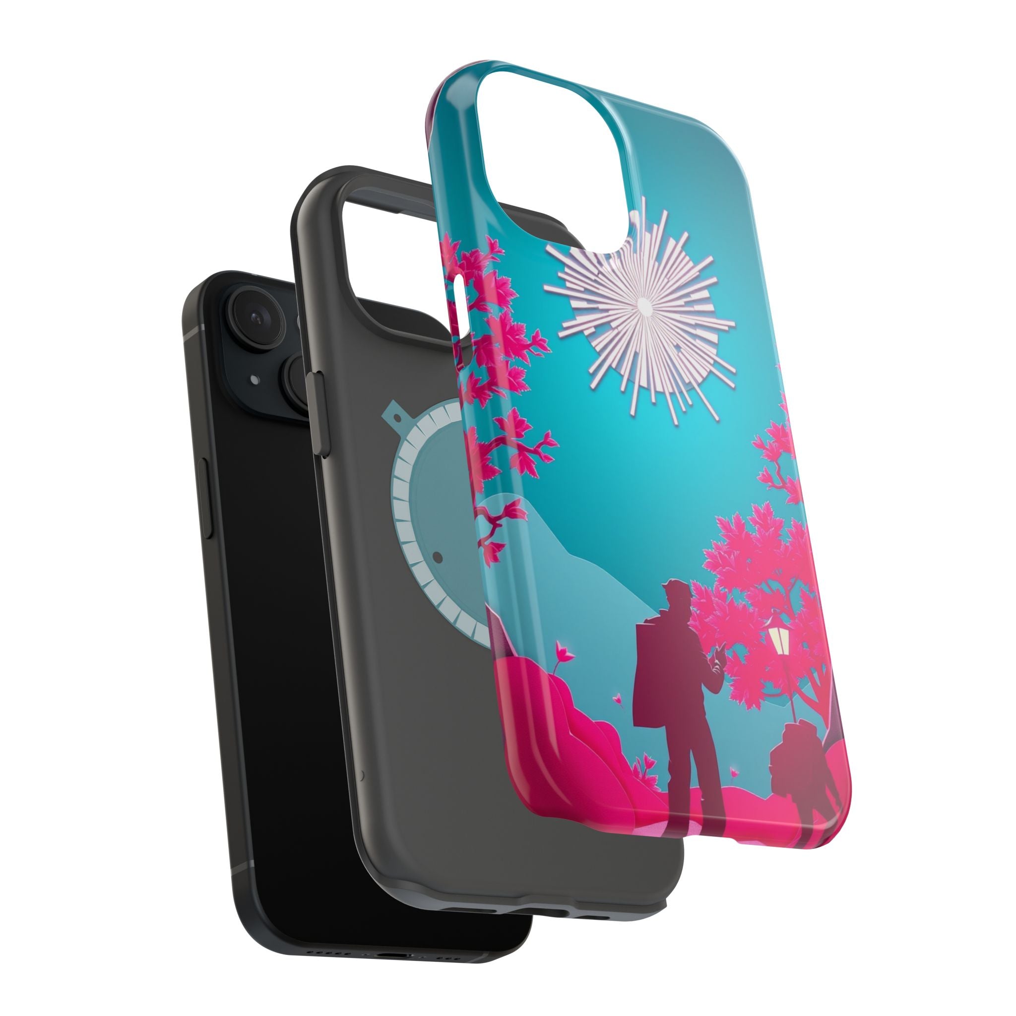 iPhone Bud Burst Paper Cut Art Slim Everyday Designer Case · iPhone Case