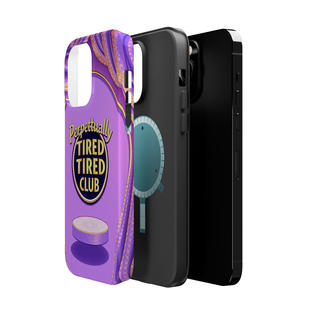 iPhone Perpetually Tired Club Bold Art Slim Everyday Designer Case · iPhone Case
