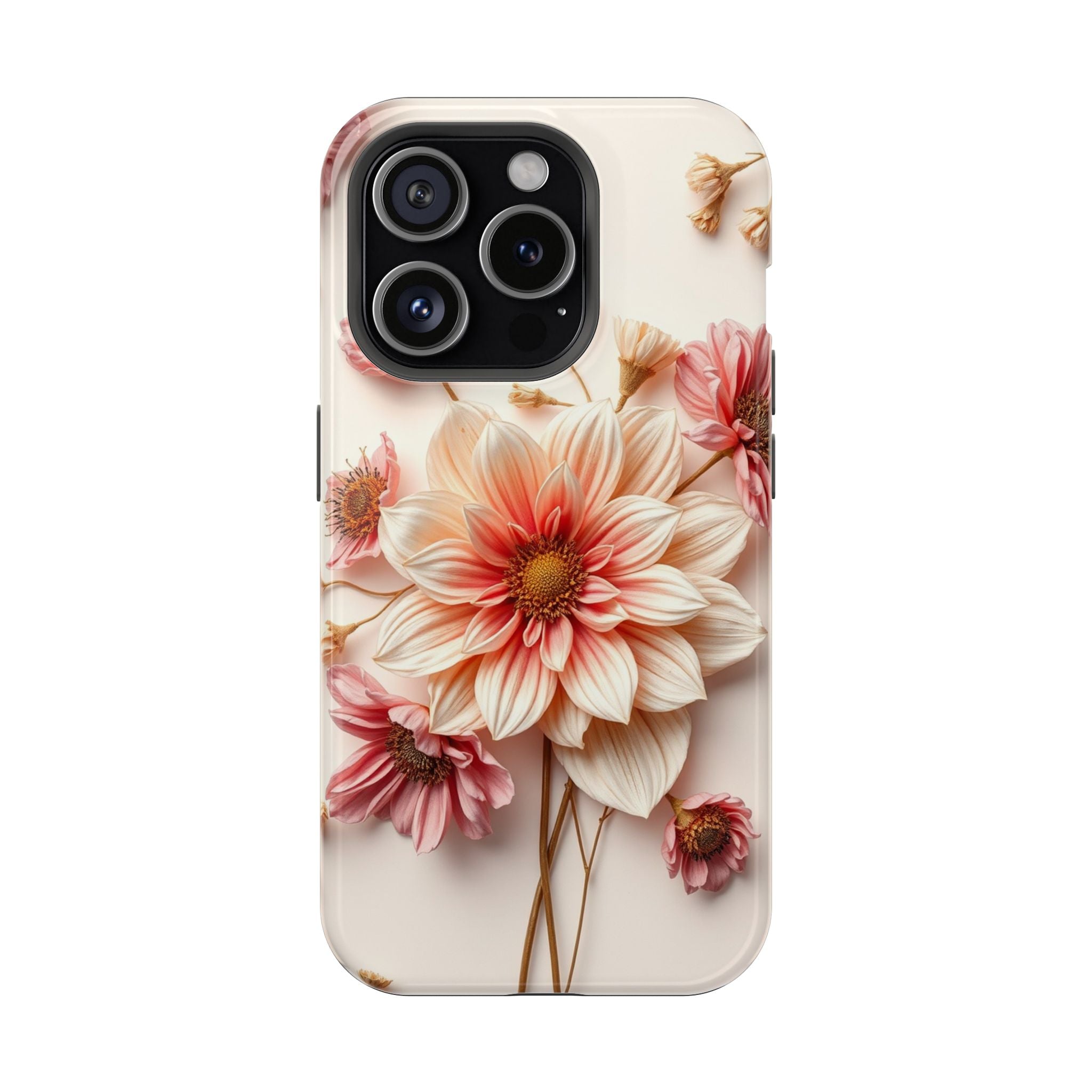 iPhone Dried Flower Flat Lay Enchanted Art Slim iPhone Everyday · iPhone Case