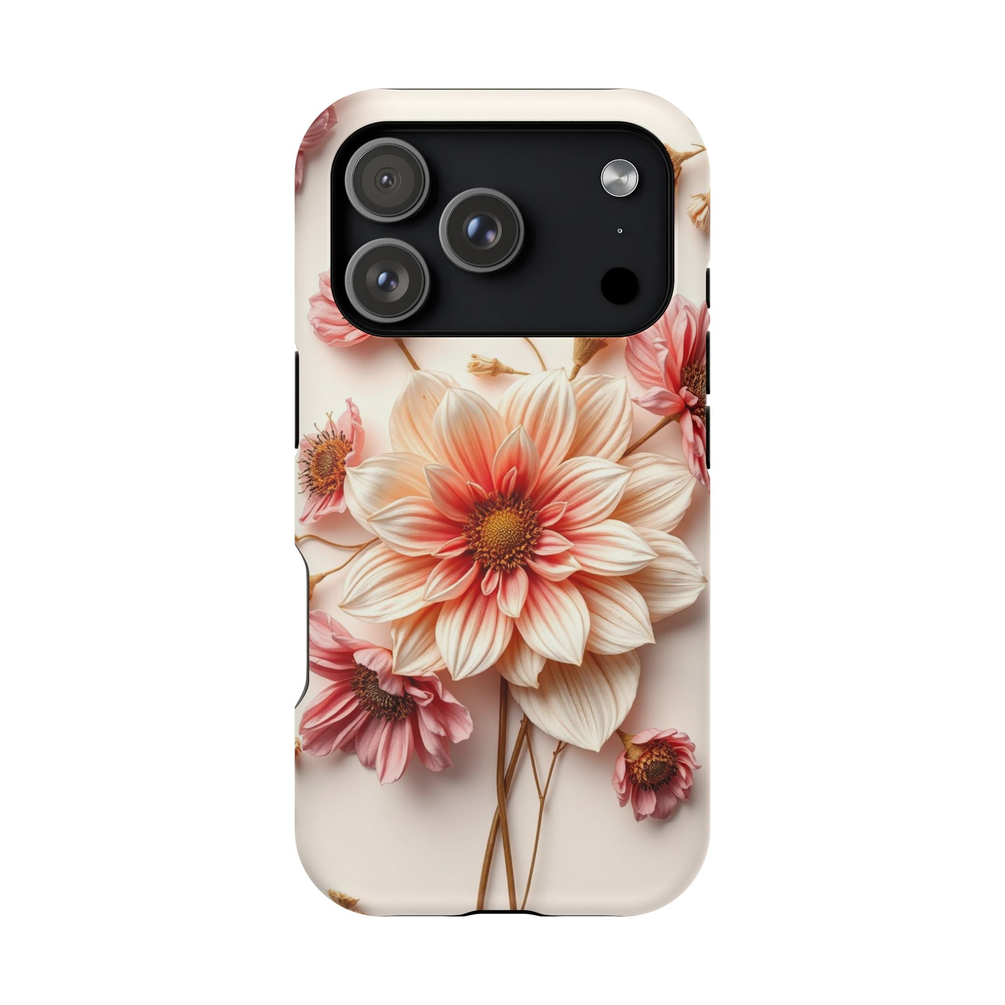 iPhone Dried Flower Flat Lay Enchanted Art Slim iPhone Everyday · iPhone Case