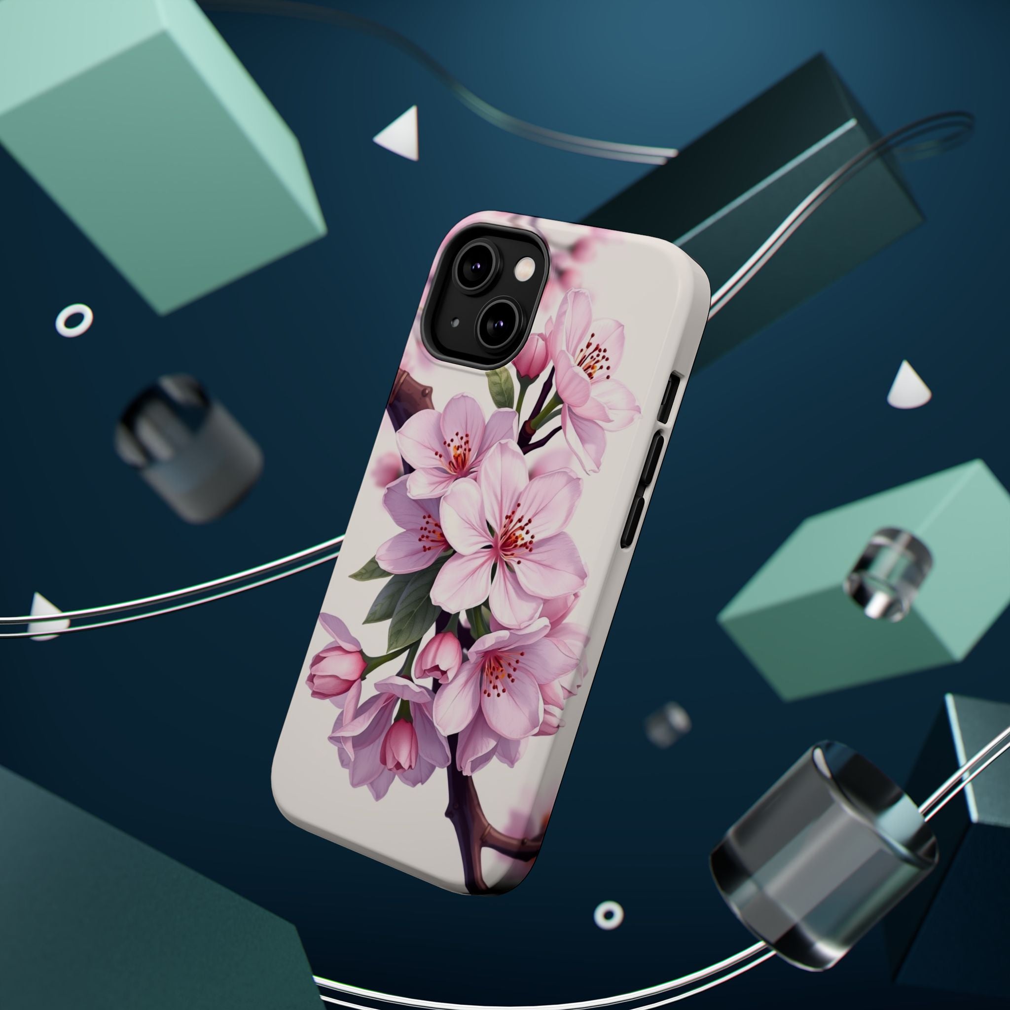 iPhone Cherry Blossom Mystic Art Bold Modern Everyday Snap Case · iPhone Case
