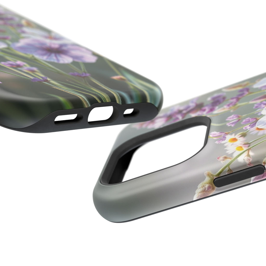 iPhone Wildflower Bunch Enchanted Art Slim Everyday Designer Case · iPhone Case