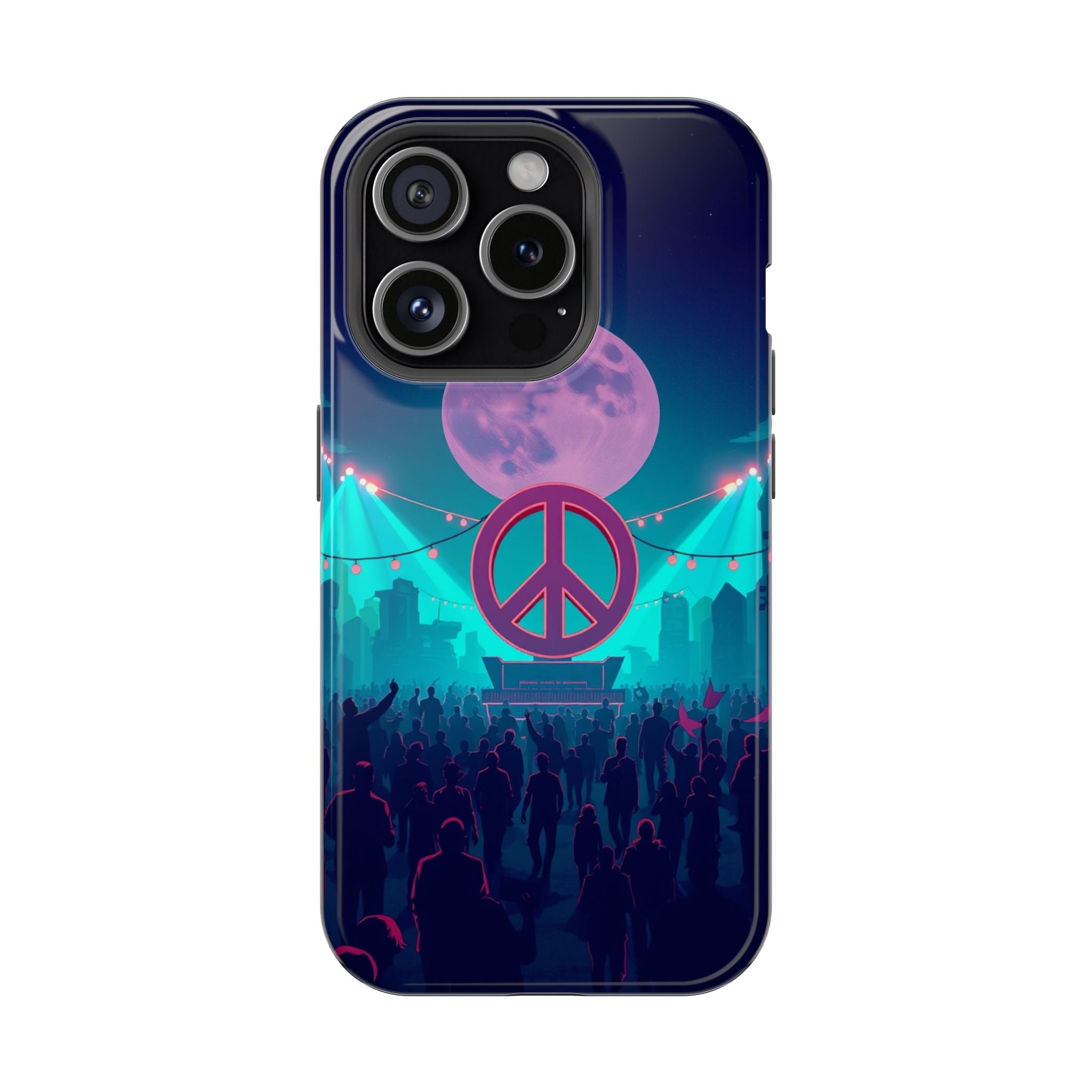 iPhone Woodstock Peace Mystic Art Bold Modern Everyday Snap Case · iPhone Case