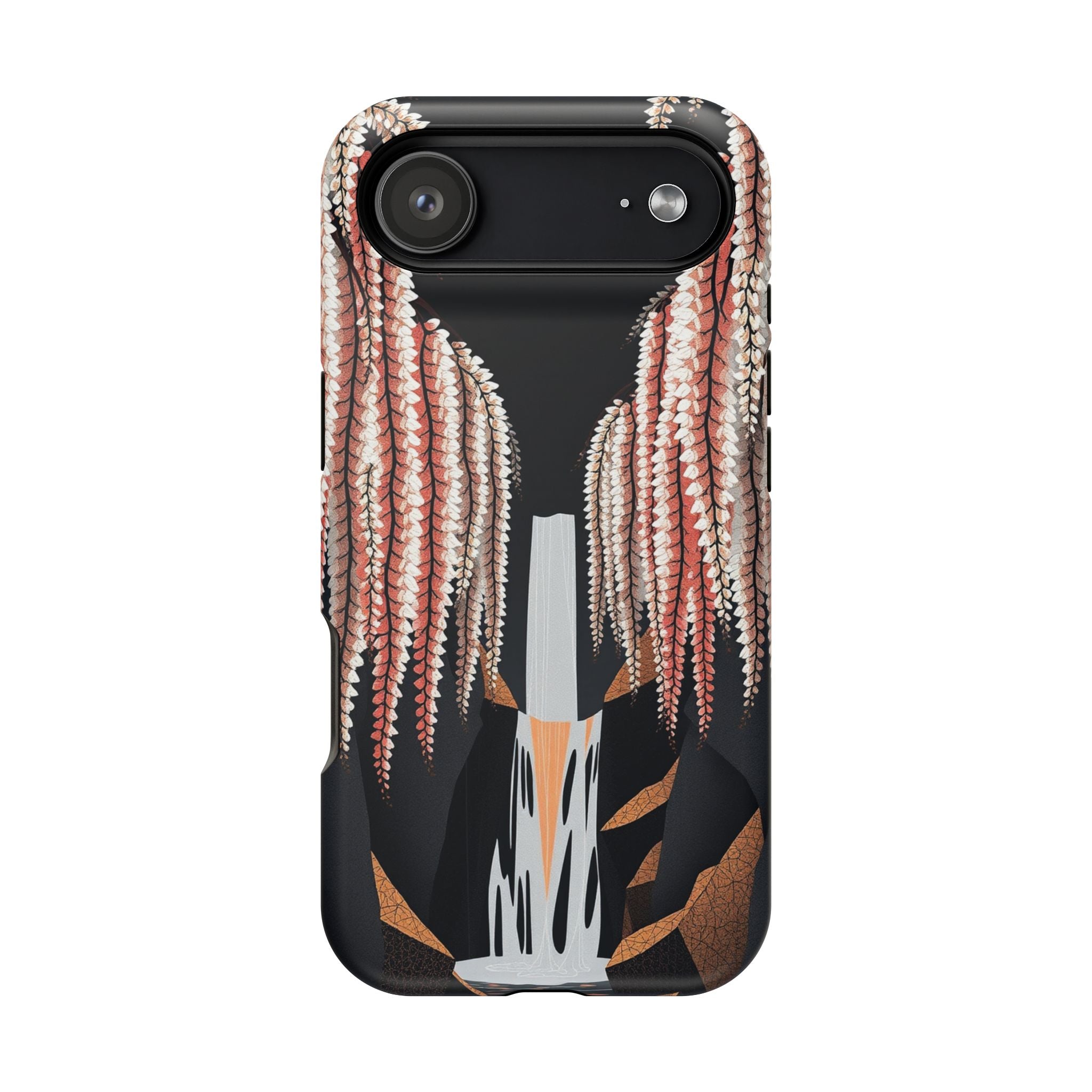 iPhone Earthy Wisteria Cascade Design Slim Everyday iPhone 10 Designer · iPhone
