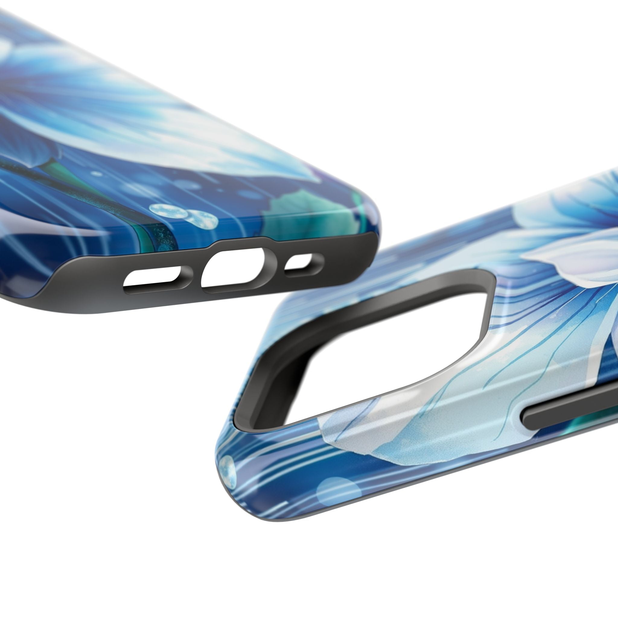 iPhone Spring Shower Bloom Electric Art Slim Everyday Designer Case · iPhone Cas