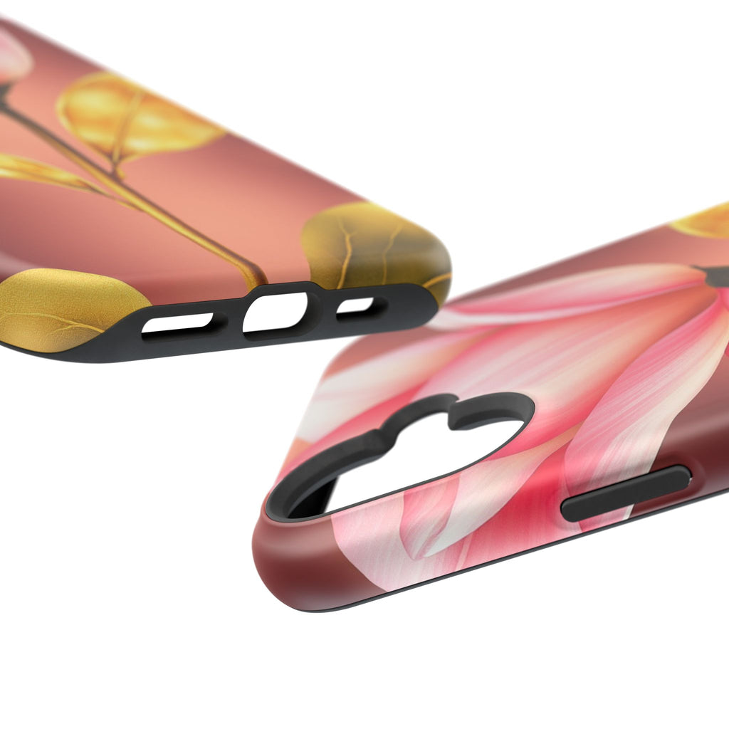 iPhone Dreamy Bloom and Leaf Design 14 Slim Everyday Designer Case · iPhone Case