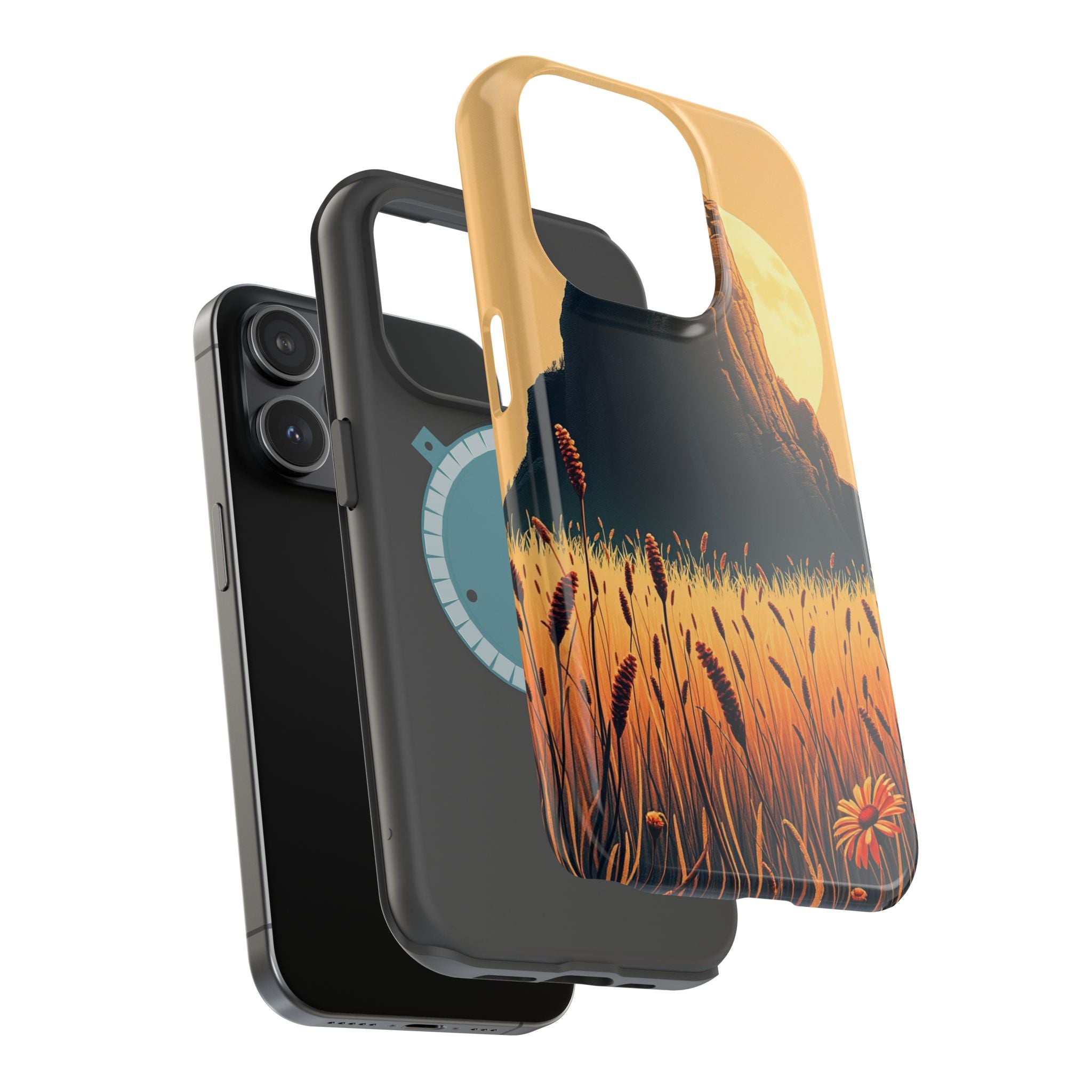 iPhone Spring Meadow Cinematic Art Clean Minimal Snap Cas Slim Snap Case · iPhon