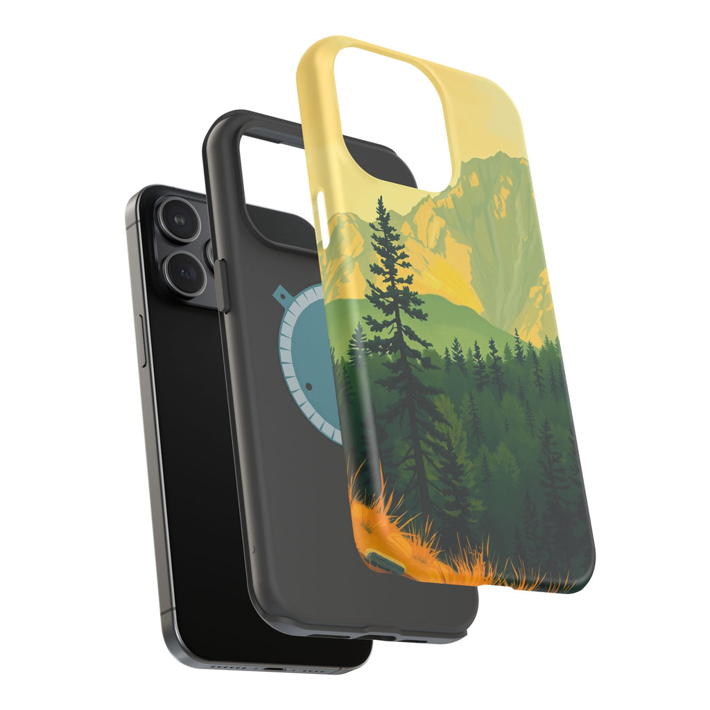iPhone Pine Ridge Oil Painting Impressionist Slim iPhone Everyday · iPhone Case