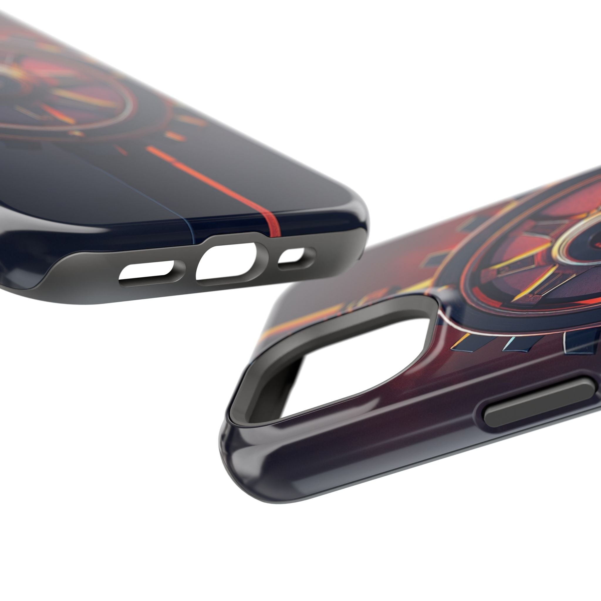 iPhone Rotary Electric Art Phone Bold Modern Everyday Snap Case · iPhone Case