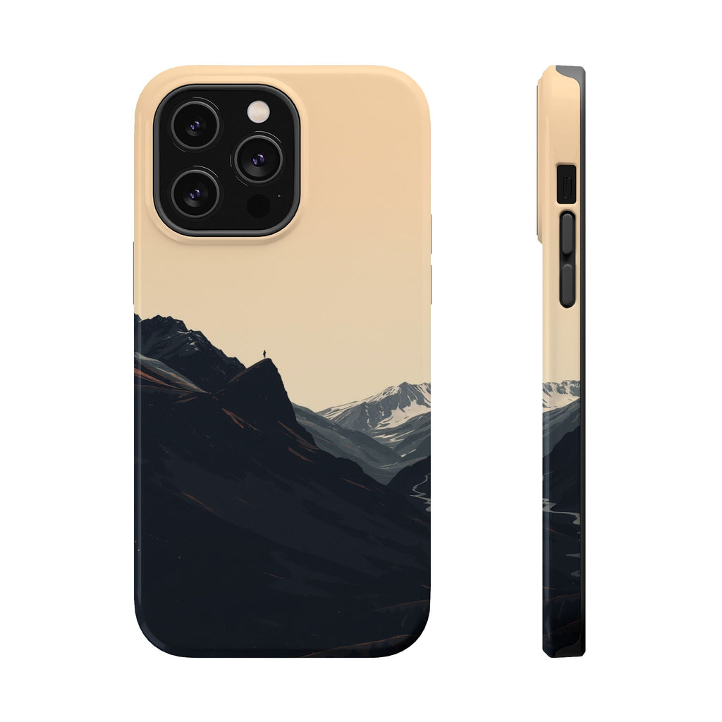 iPhone Serene Arctic Tundra Design Bold Modern Everyday Snap Case · iPhone Case