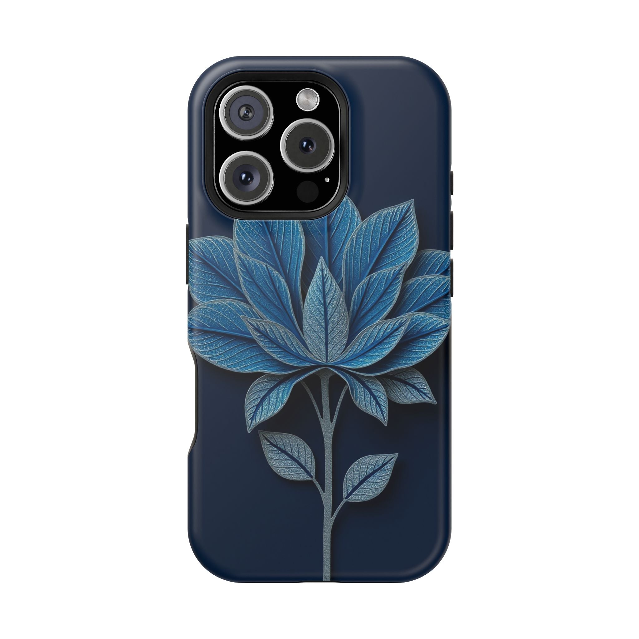 iPhone Night Bloomer Paper Cut Art Bold Modern Everyday Snap Case · iPhone Case