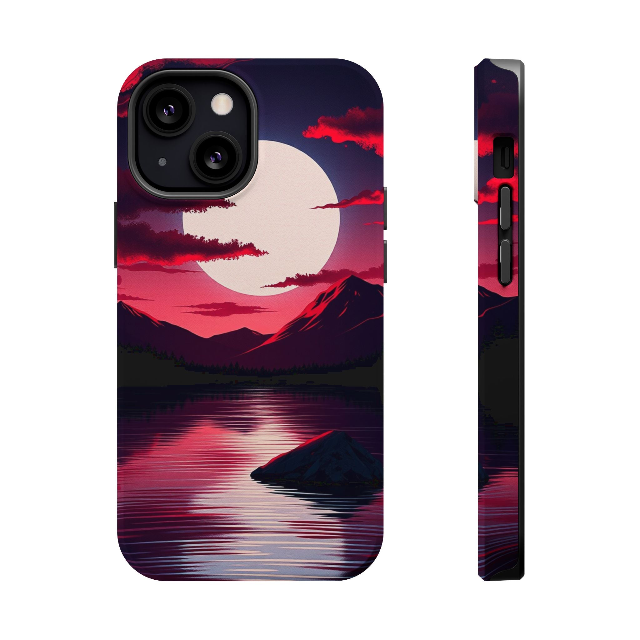 iPhone Vibrant Lake at Twilight Design Slim Everyday iPhone 20 Designer · iPhone