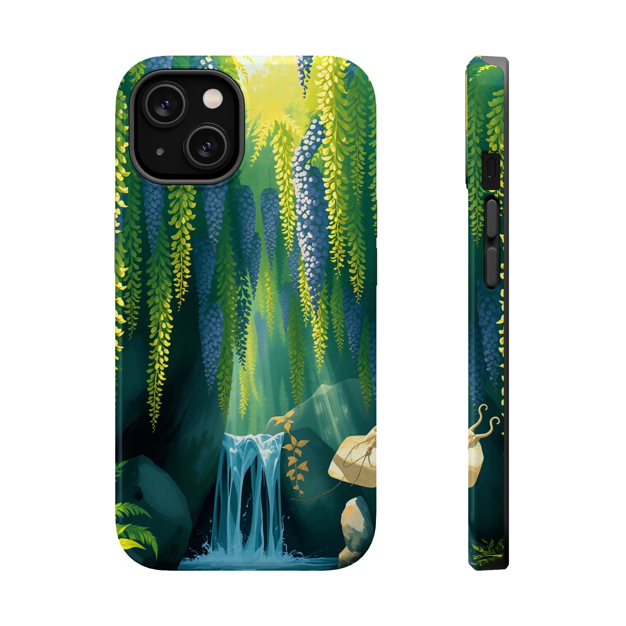 iPhone Wisteria Cascade Mystic Art Bold Modern Everyday Snap Case · iPhone Case