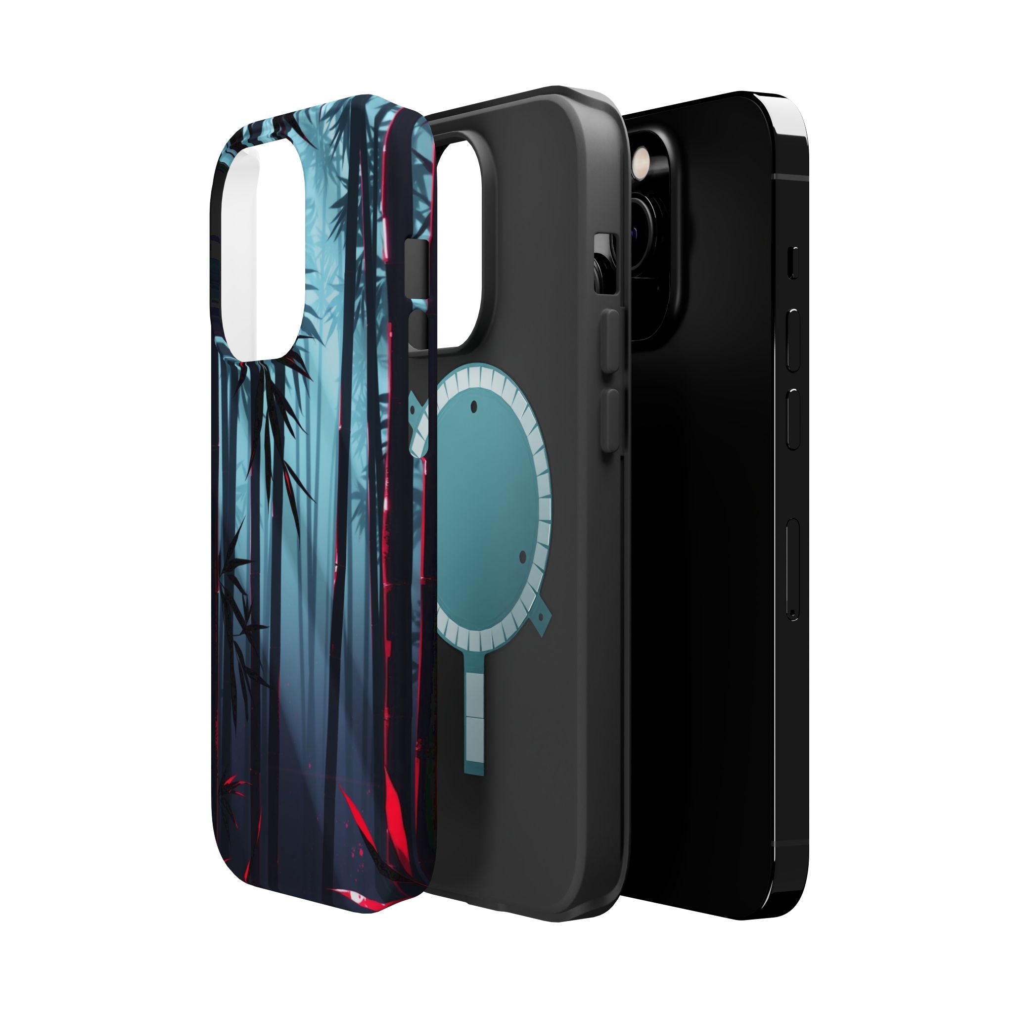 iPhone Bamboo Grove Holographic Iridescent Slim iPhone Everyday · iPhone Case