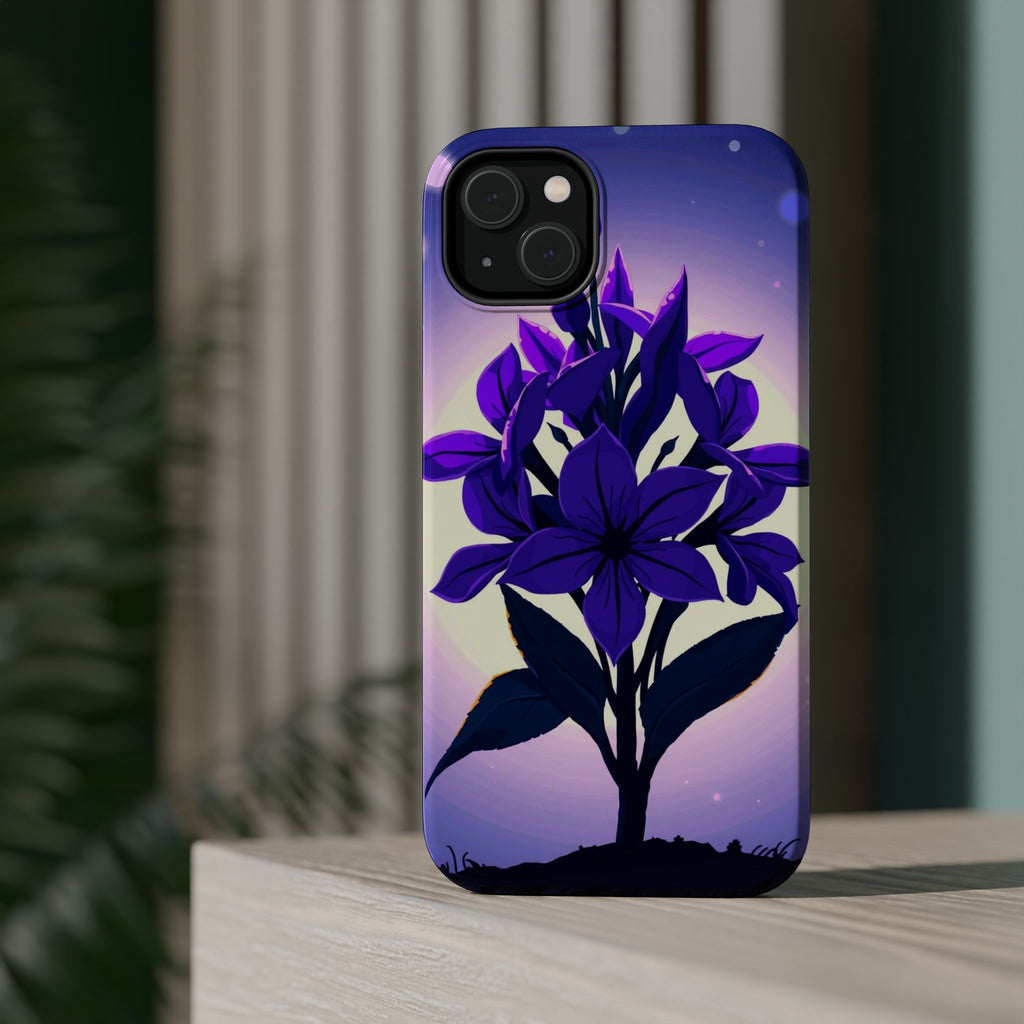 iPhone Floral Crown Mystic Art 13 Bold Modern Everyday Snap Case · iPhone Case