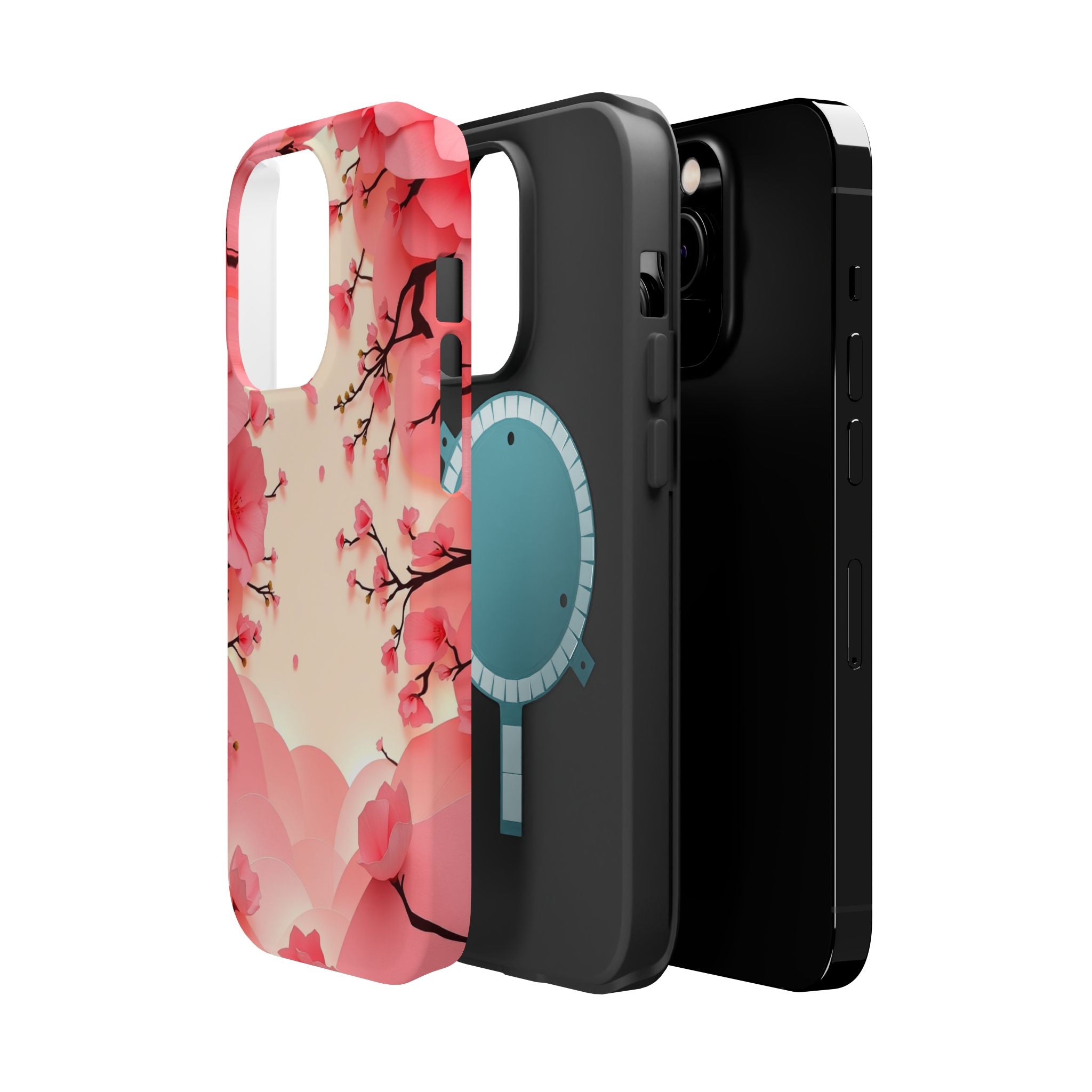 iPhone Petal Storm Electric Art 12 Bold Modern Everyday Snap Case · iPhone Case