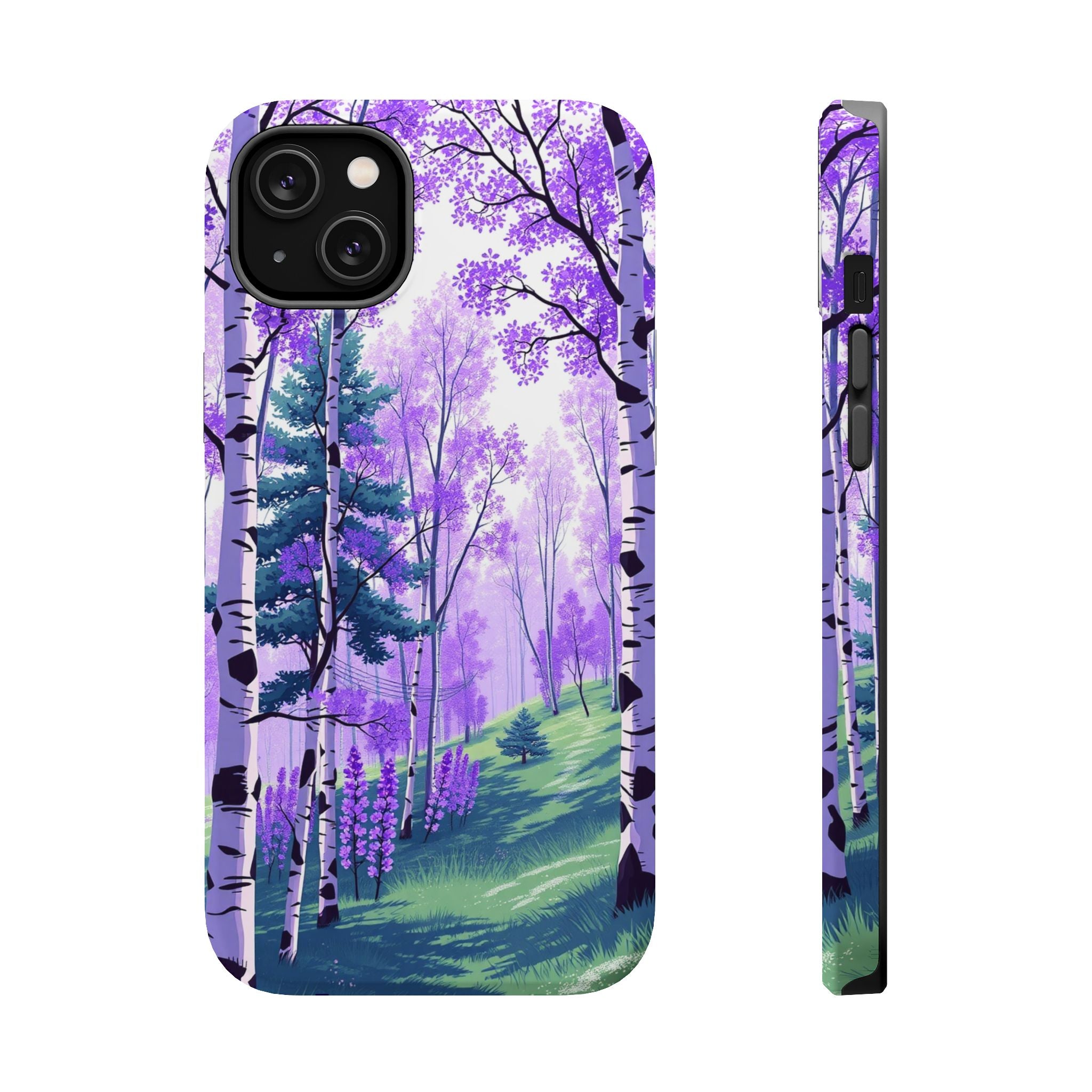 iPhone Birch Grove Electric Art Slim Everyday Designer Case · iPhone Case