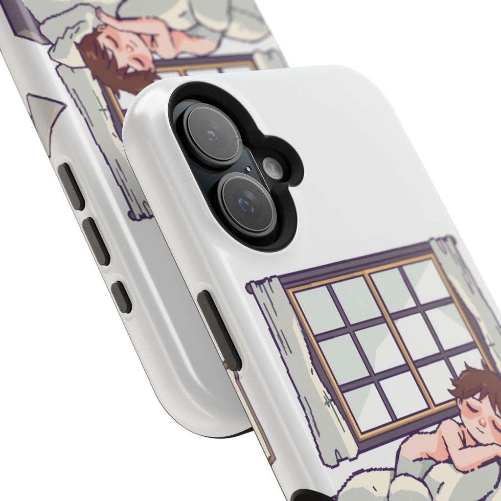 iPhone Do Not Disturb: Napping Bold Art Slim Everyday Designer Case · iPhone Cas