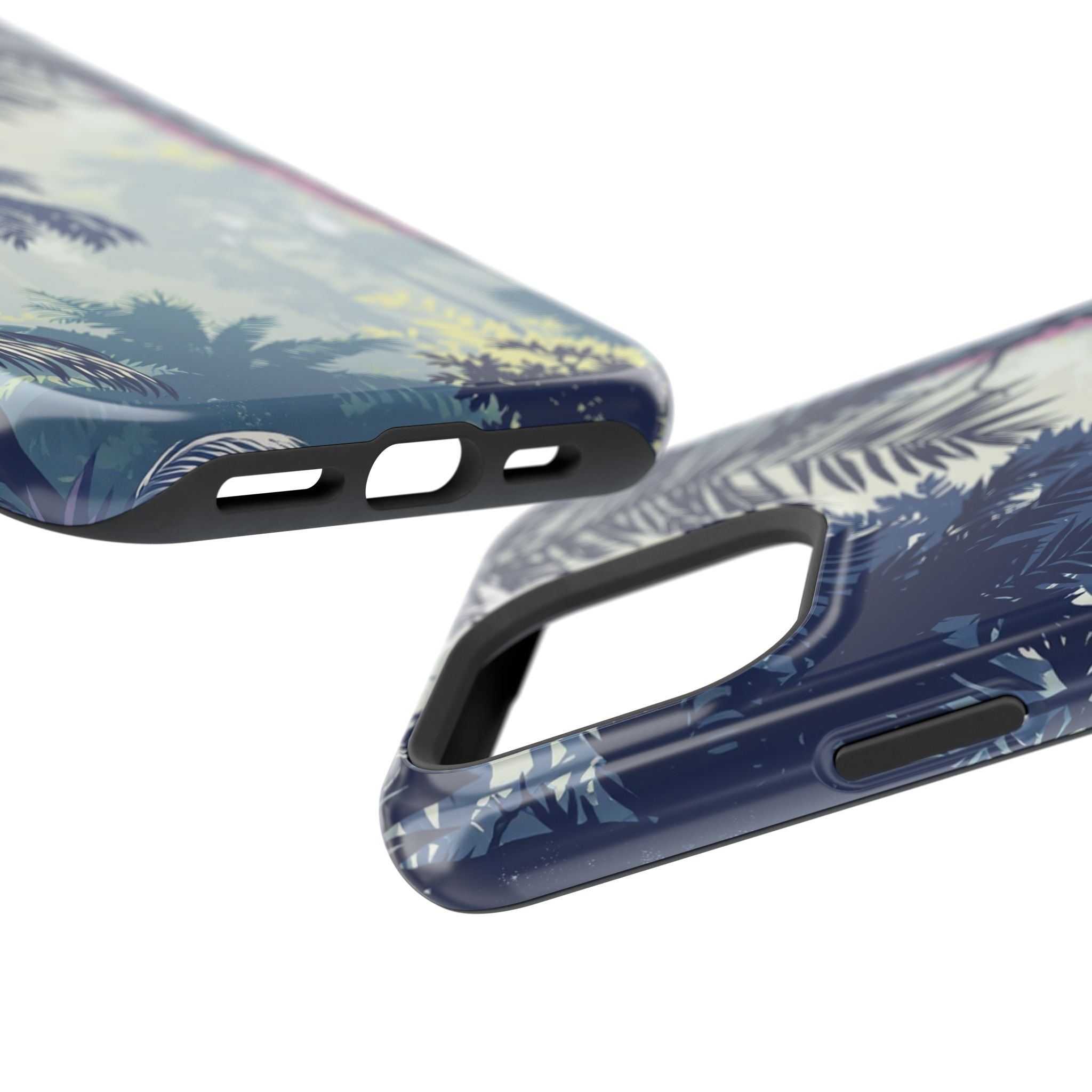 iPhone Rainforest Canopy Grunge Distressed Slim iPhone Everyday · iPhone Case