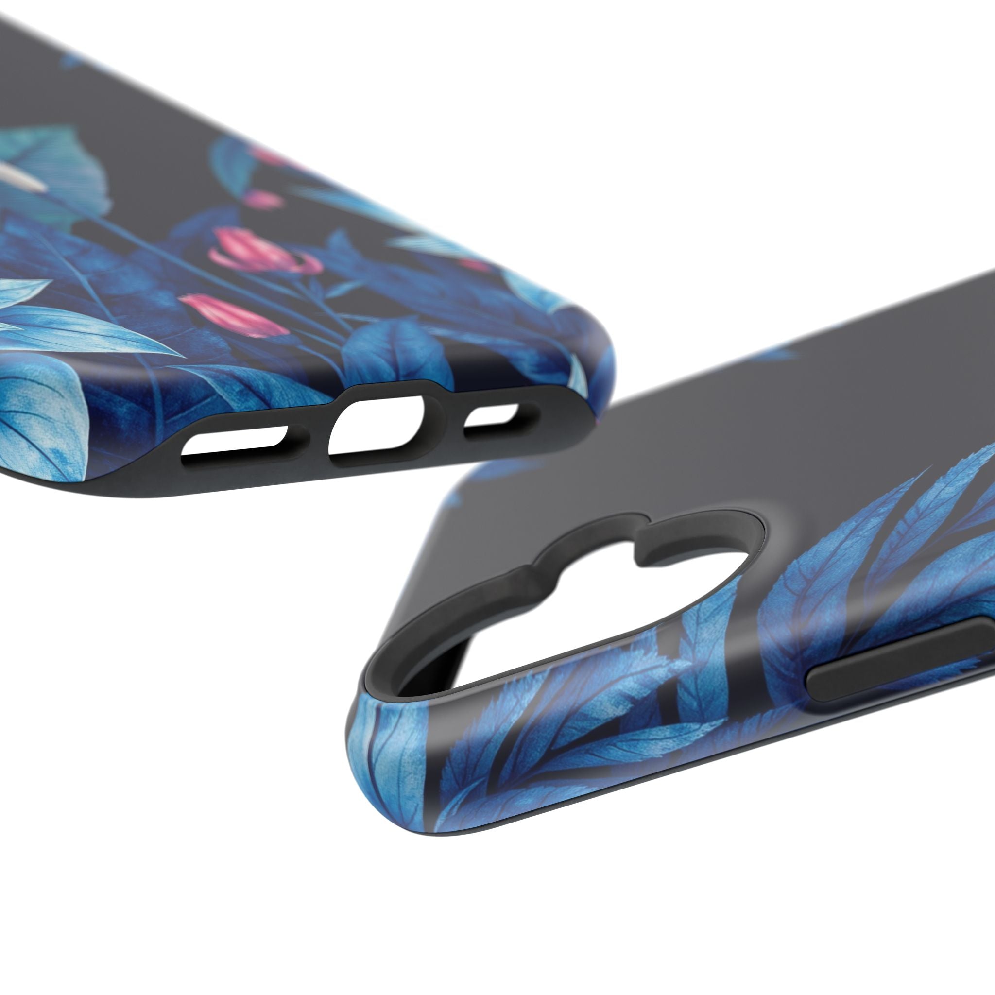 iPhone Serene Jungle Floral Design Clean Minimal Snap Cas Slim Snap Case · iPhon