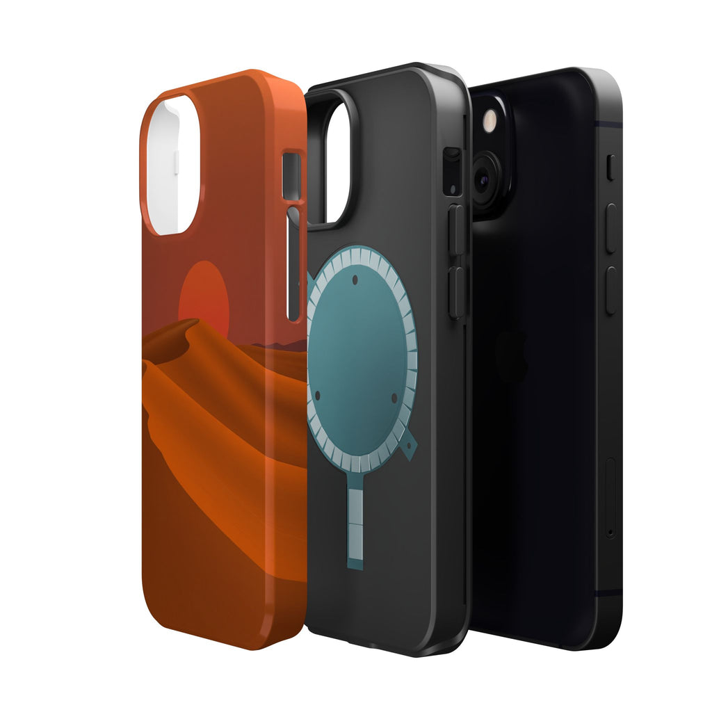 iPhone Serene Sand Dunes at Dusk Design Slim Everyday iPhone 15 · iPhone Case