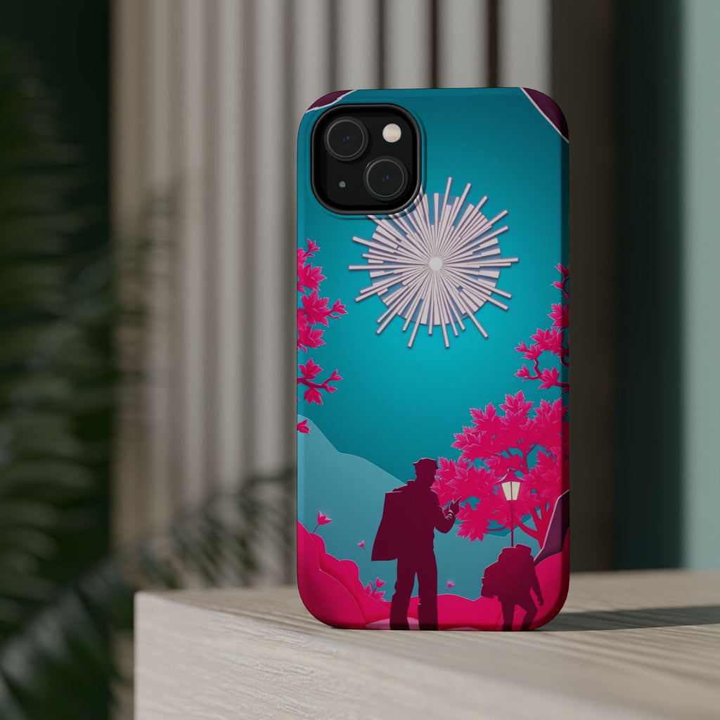 iPhone Bud Burst Paper Cut Art Slim Everyday Designer Case · iPhone Case