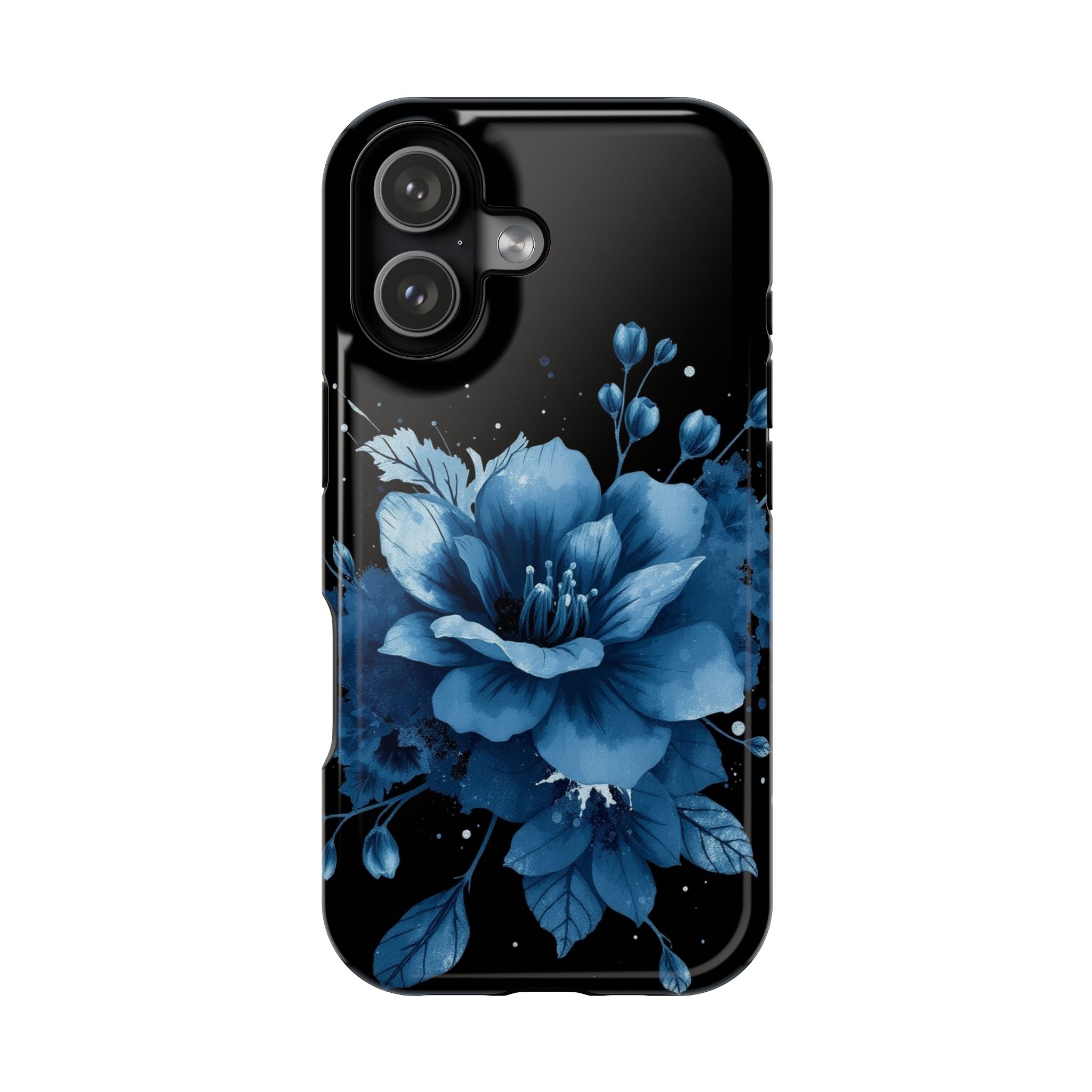 iPhone Serene Floral Watercolor Splash Design Slim Everyday Designer · iPhone Ca