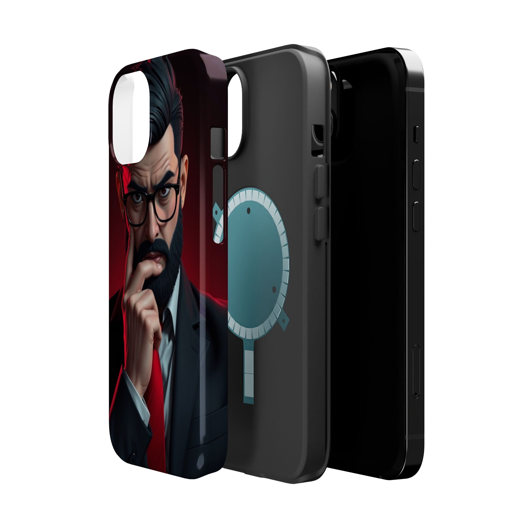 iPhone Vibrant Professional Overthinker Design Soft Finish Everyday Case · iPhon