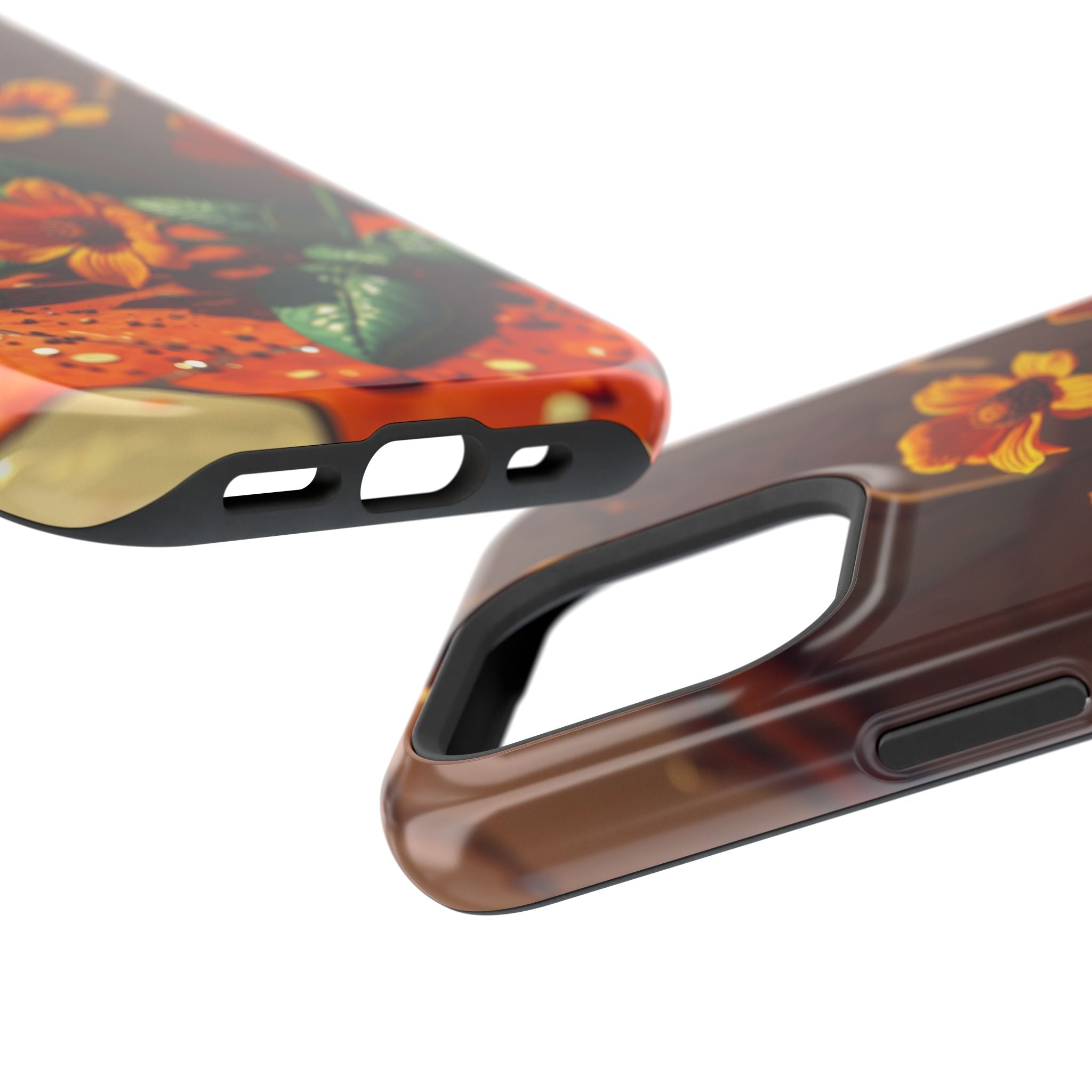 iPhone Floral Terrazzo Bold Art Slim Everyday Designer Case · iPhone Case