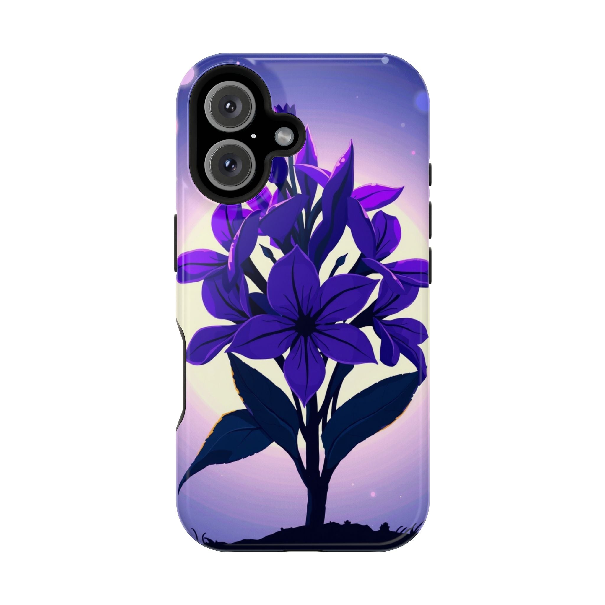 iPhone Floral Crown Mystic Art 13 Bold Modern Everyday Snap Case · iPhone Case