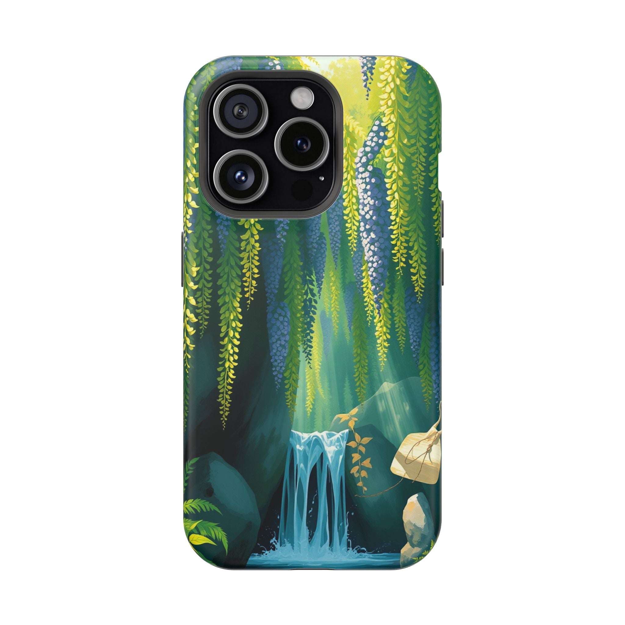 iPhone Wisteria Cascade Mystic Art Bold Modern Everyday Snap Case · iPhone Case