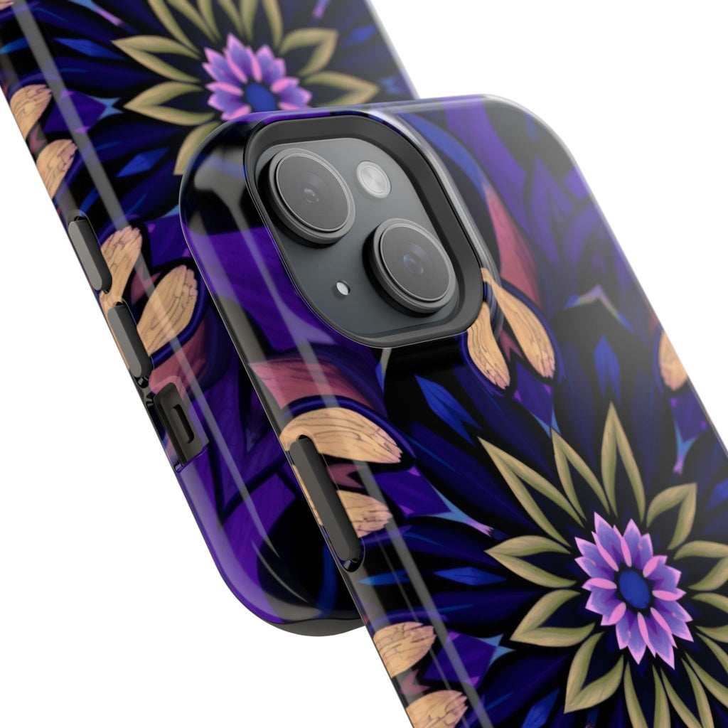 iPhone Floral Mandala Mystic Art Bold Modern Everyday Snap Case · iPhone Case