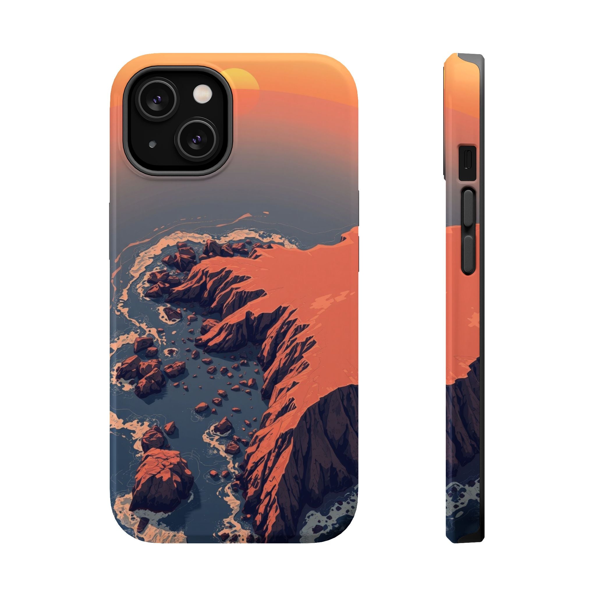 iPhone Earthy Shoreline Aerial Design Slim Everyday iPhone 19 Designer · iPhone
