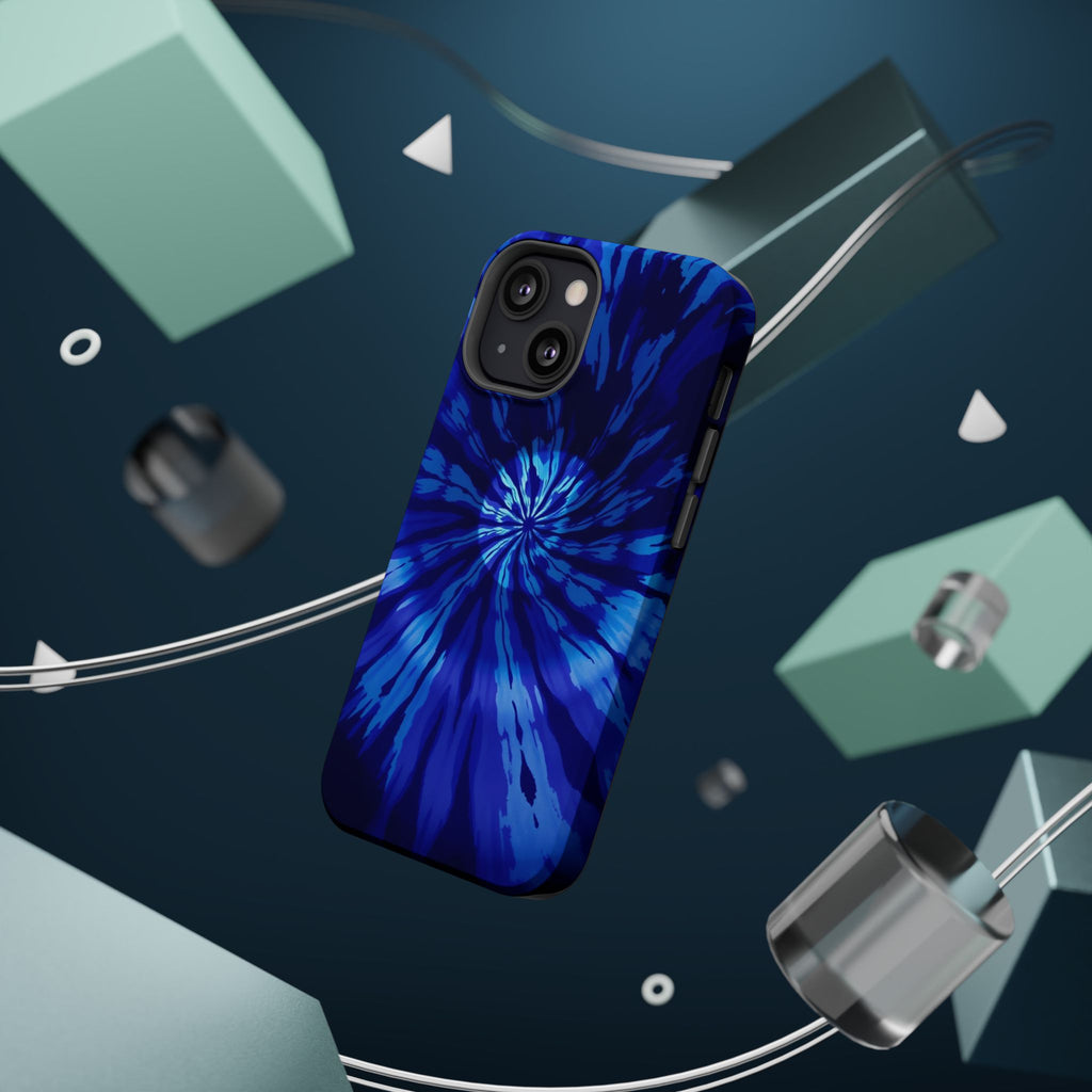 iPhone Tie-Dye Vortex Dark Gothic Ink Slim Everyday Designer Case · iPhone Case