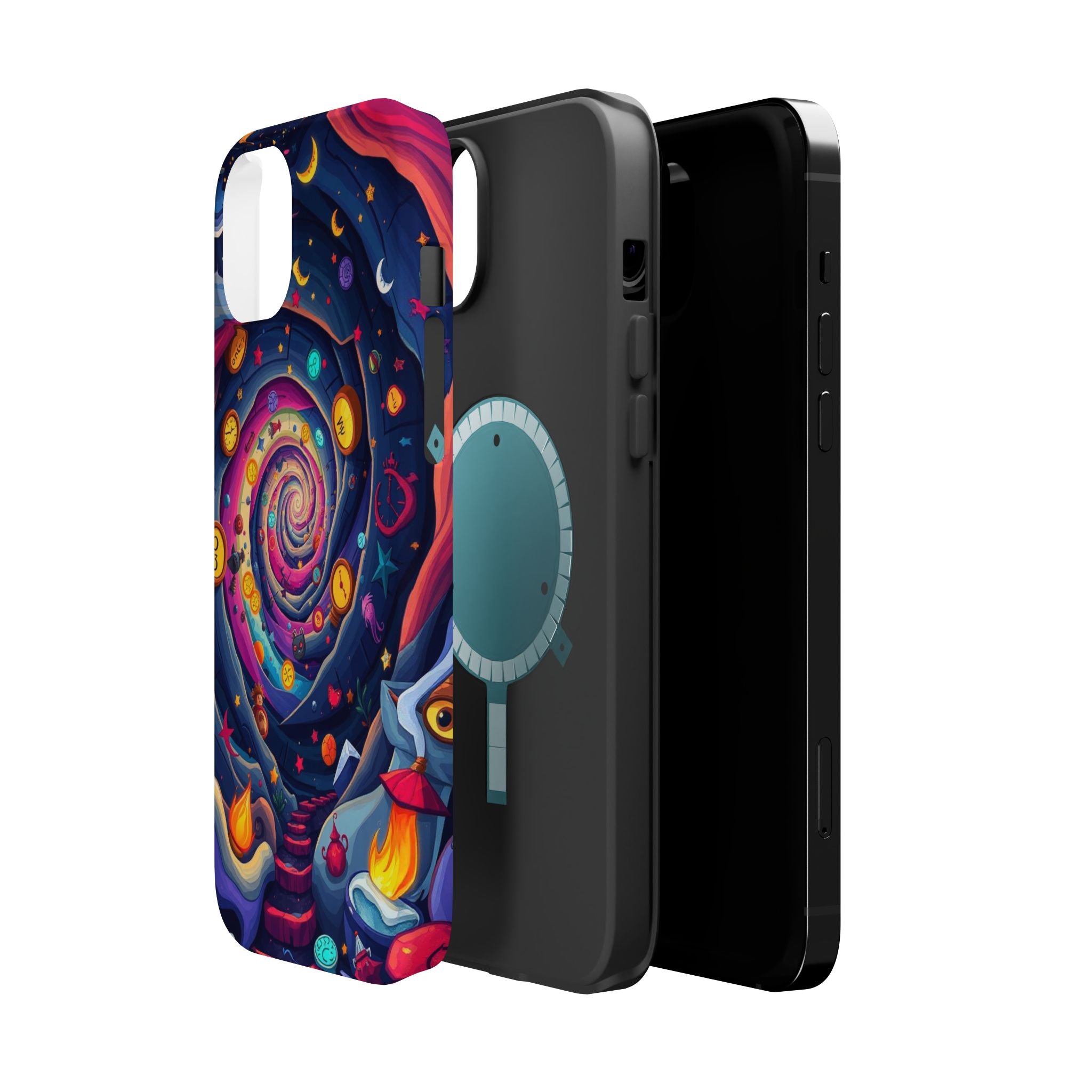 iPhone Time Portal Swirl Kids Fun iPhone Phone Case Gift Clean Minimal · iPhone