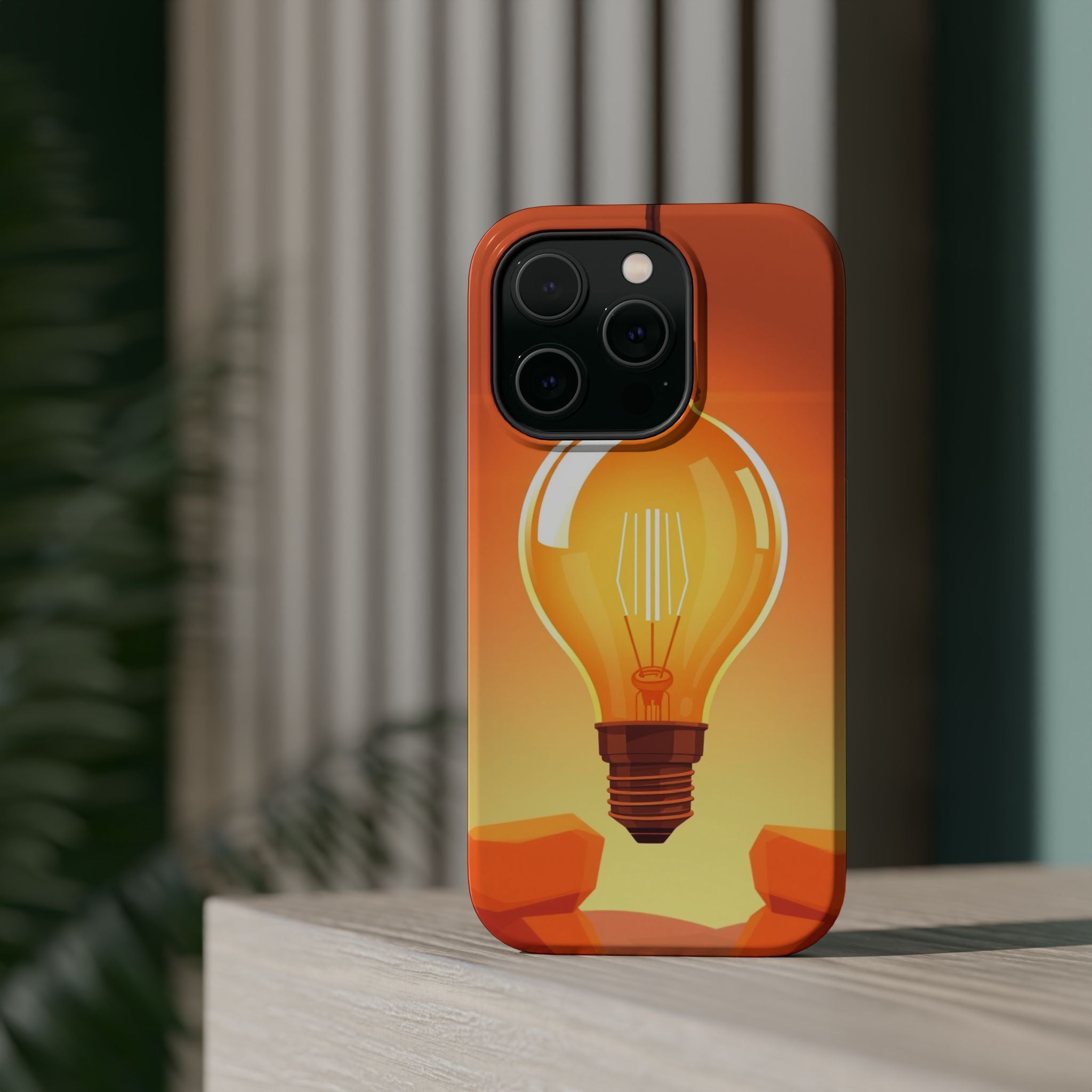 iPhone Edison Bulb Warm Enchanted Art Slim Everyday Designer Case · iPhone Case