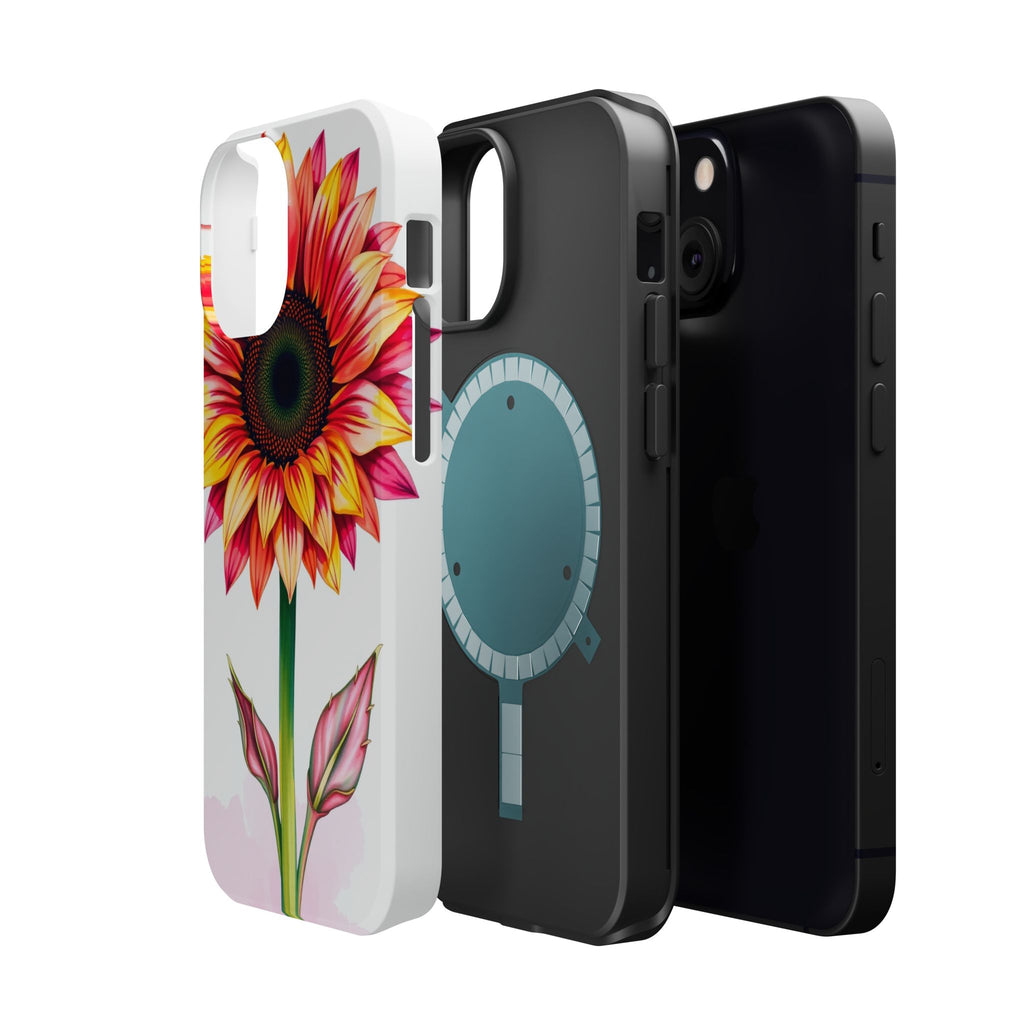 iPhone Sunflower Pop Vibrant Watercolor Slim Snap Case · iPhone Case