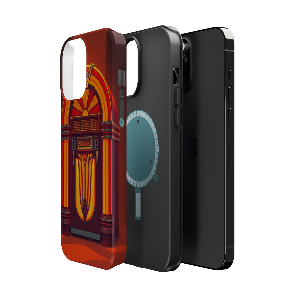 iPhone Jukebox Glow Pop Art Bold Bold Modern Everyday Snap Case · iPhone Case