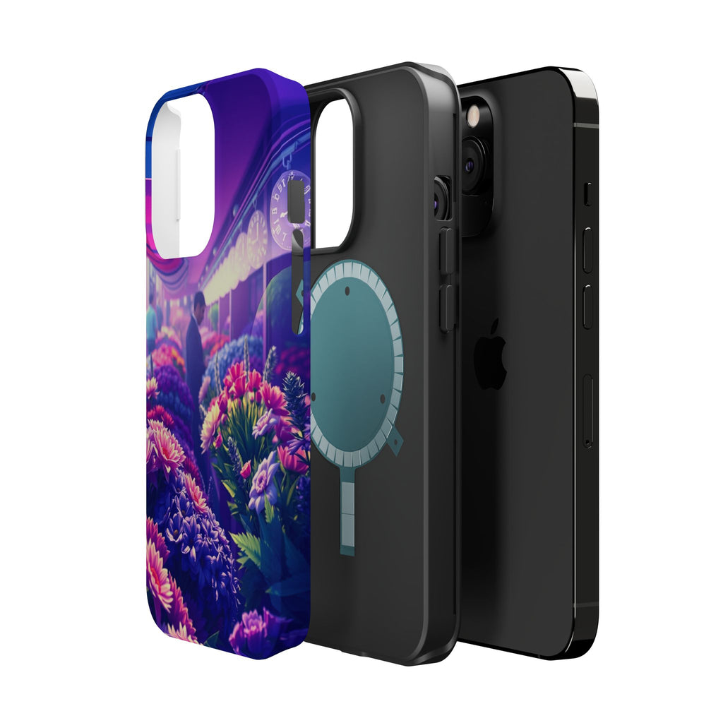 iPhone Flower Market Enchanted Art Bold Modern Everyday Snap Case · iPhone Case