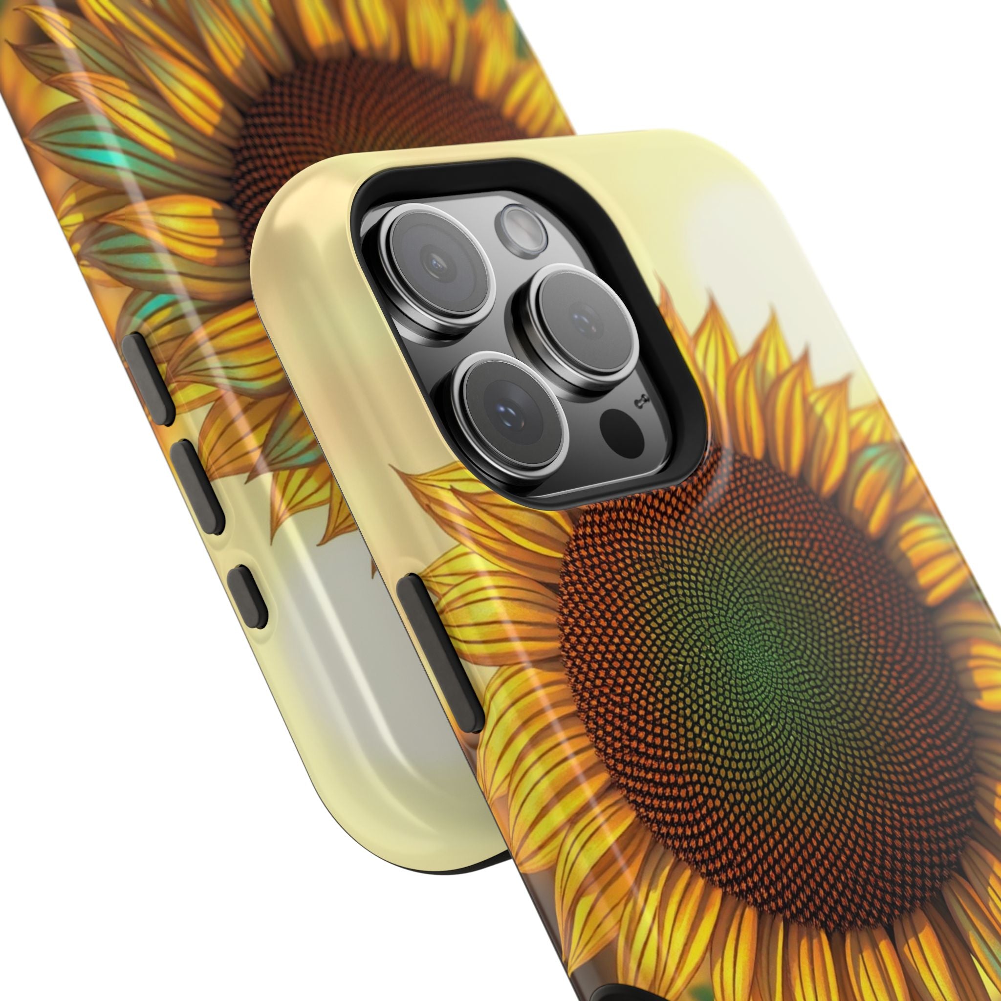 iPhone Sunflower Prairie Bold Art Bold Modern Everyday Snap Case · iPhone Case