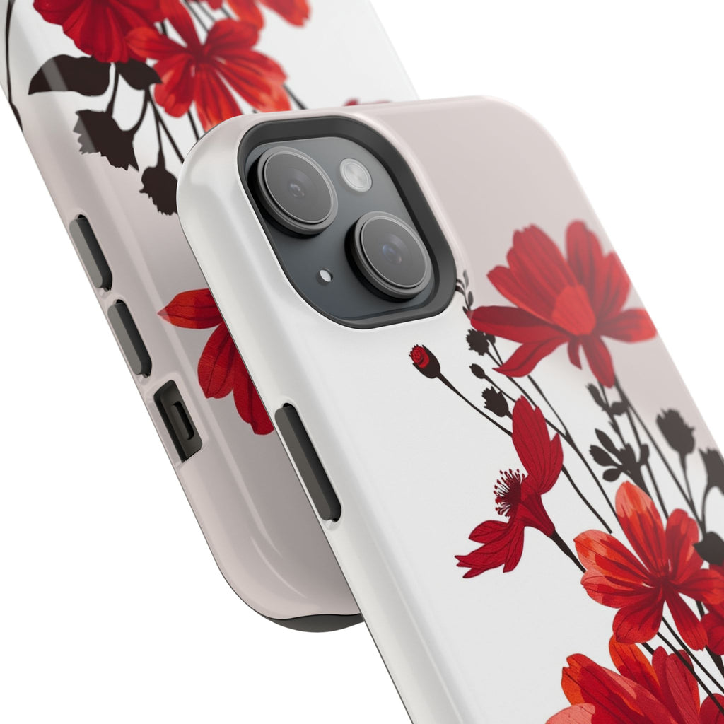 iPhone Floral Silhouette Cinematic Art Slim Snap Case · iPhone Case