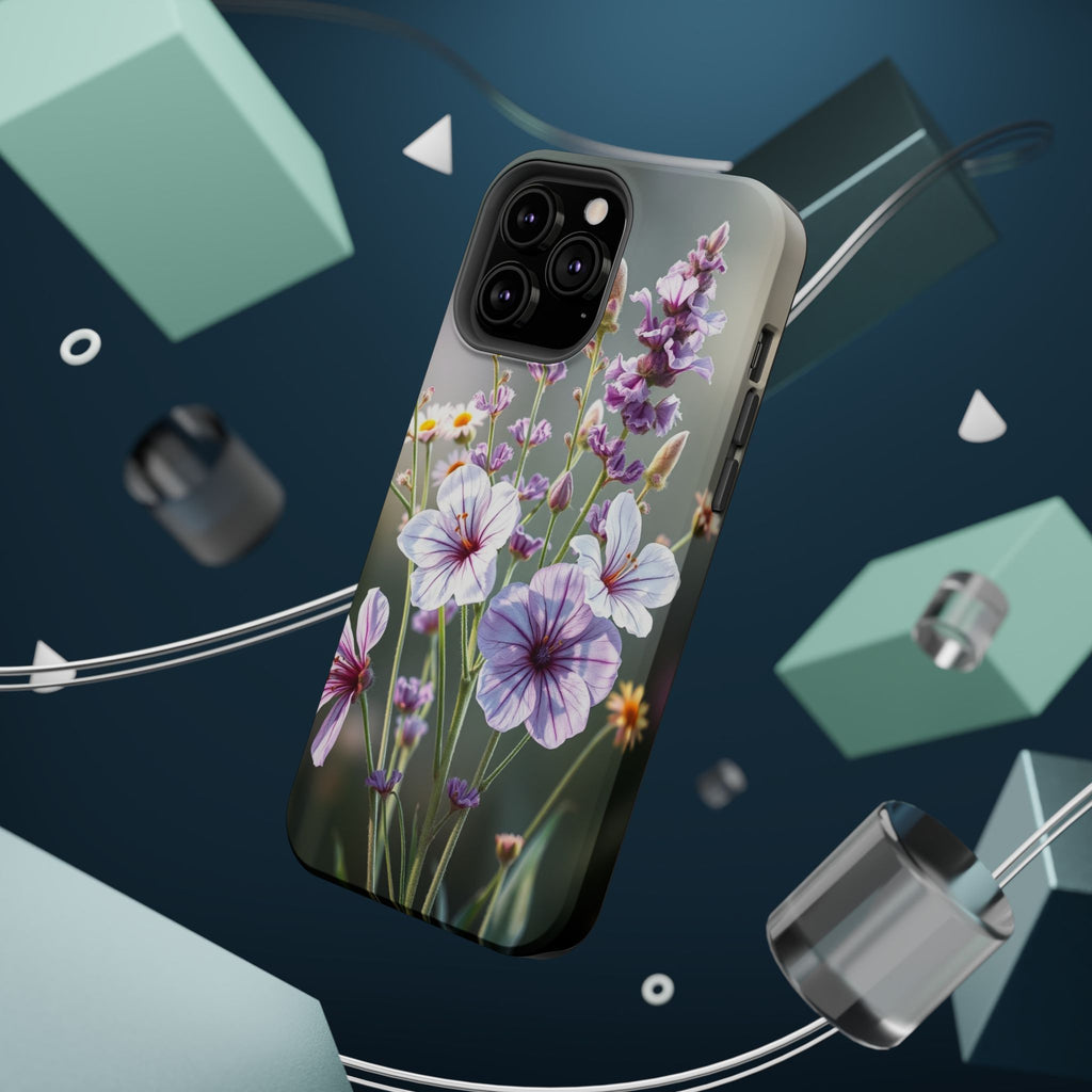 iPhone Wildflower Bunch Enchanted Art Slim Everyday Designer Case · iPhone Case